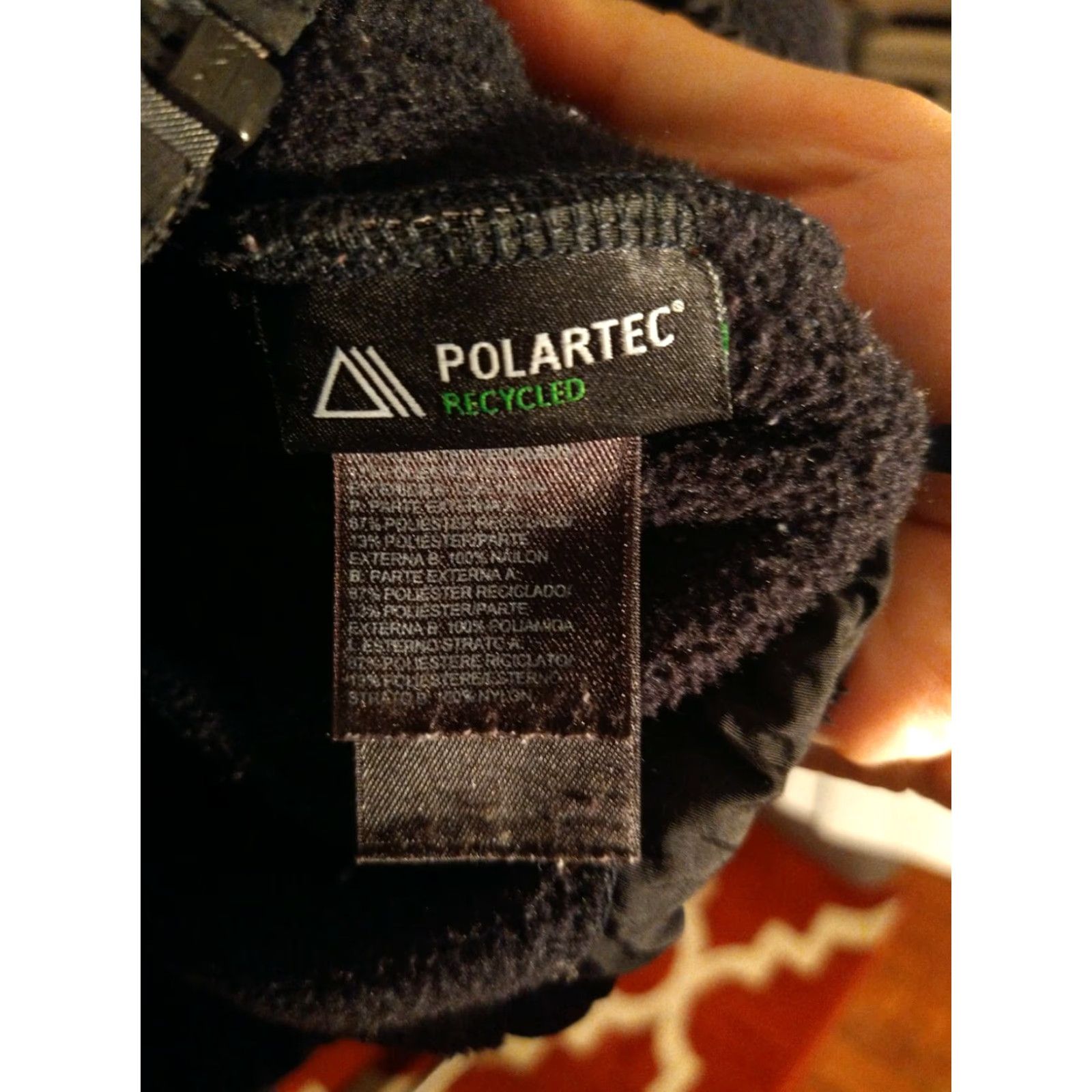 The North Face VINTAGE The North Face Zip-up Fleece Jacket Womens Small Black Polartec Windbreaker Size S / US 4 / IT 40 - 3 Thumbnail