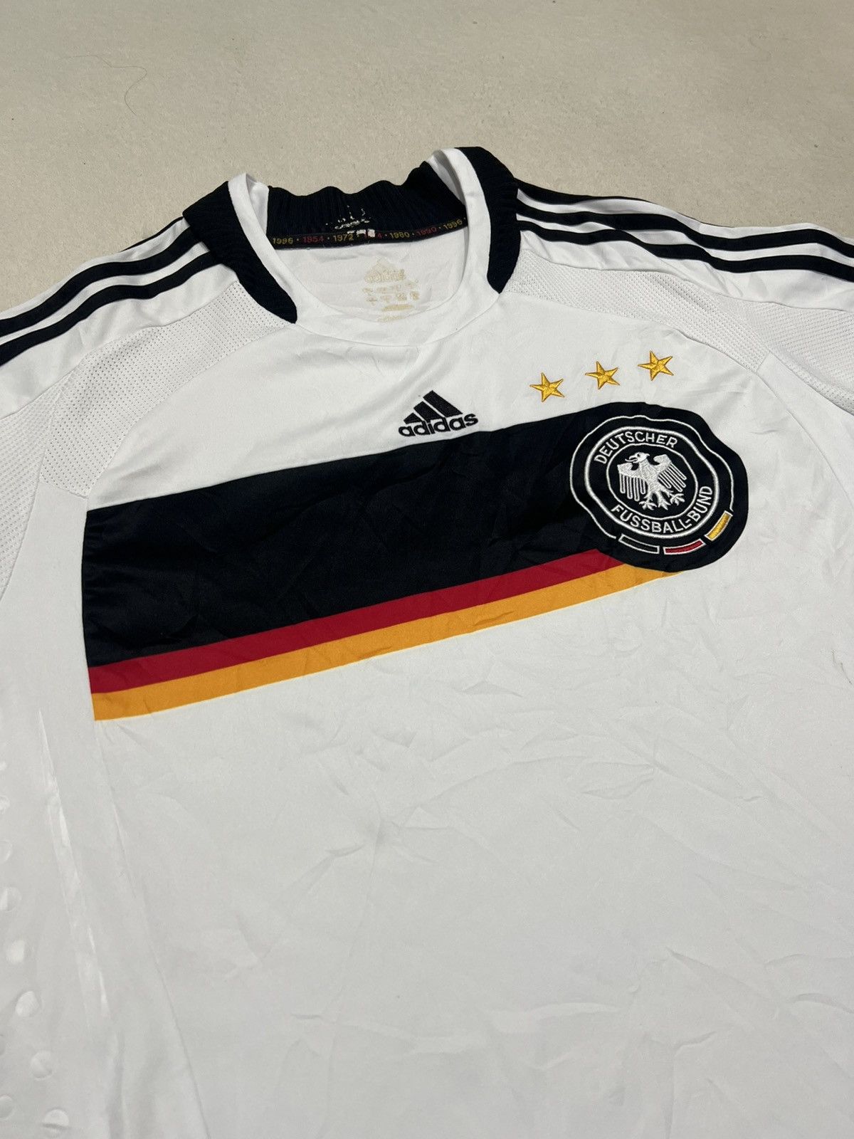 Adidas Germany 2008 Adidas Home Jersey Size US M / EU 48-50 / 2 - 2 Thumbnail