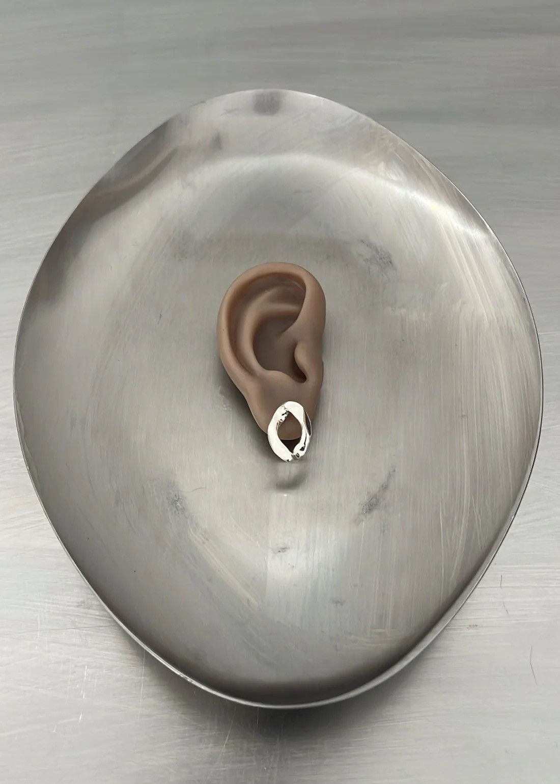 Martine Ali Buffalo Silver Earring | Martine Ali | .925 Sterling Silver Size ONE SIZE - 1 Thumbnail