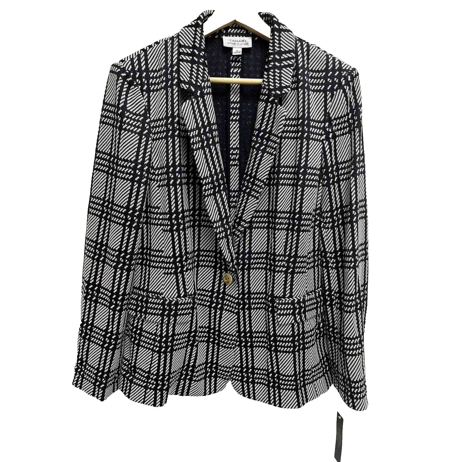 & Other Stories Tahari Arthur S. Blazer jacket Size 14 A000641 Size XL / US 12-14 / IT 48-50 - 2 Thumbnail
