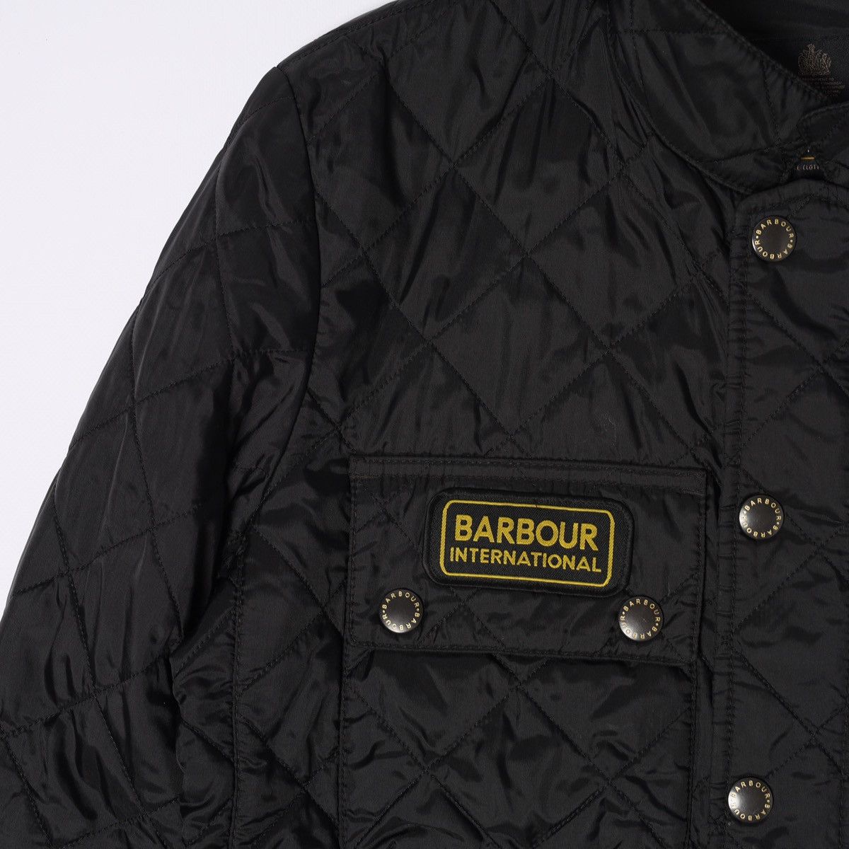 Barbour Barbour International Quilted Black Nylon Jacket Multipocket Size US S / EU 44-46 / 1 - 6 Thumbnail