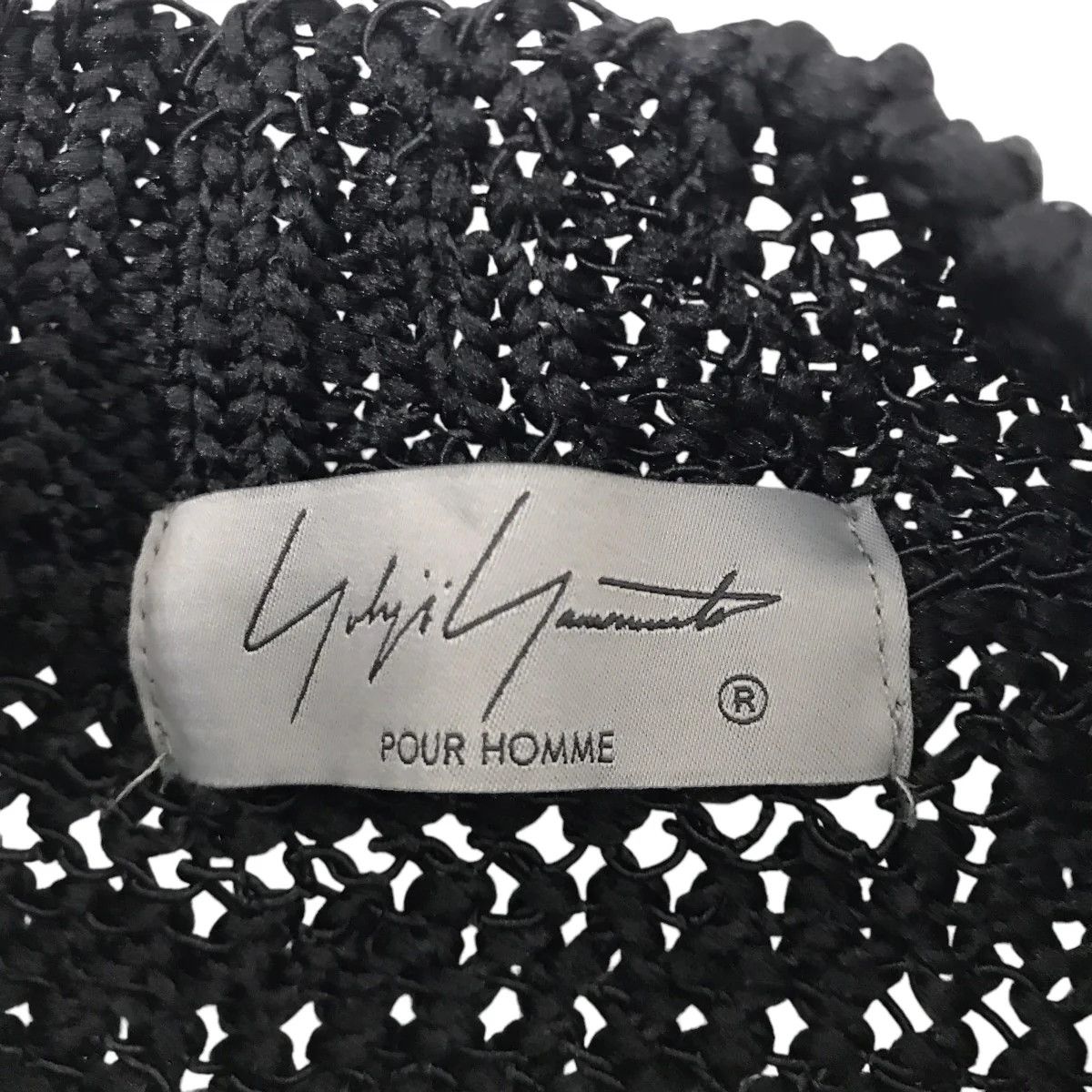 Yohji Yamamoto pour homme/ 22SS/Asymmetrical Knit Vest