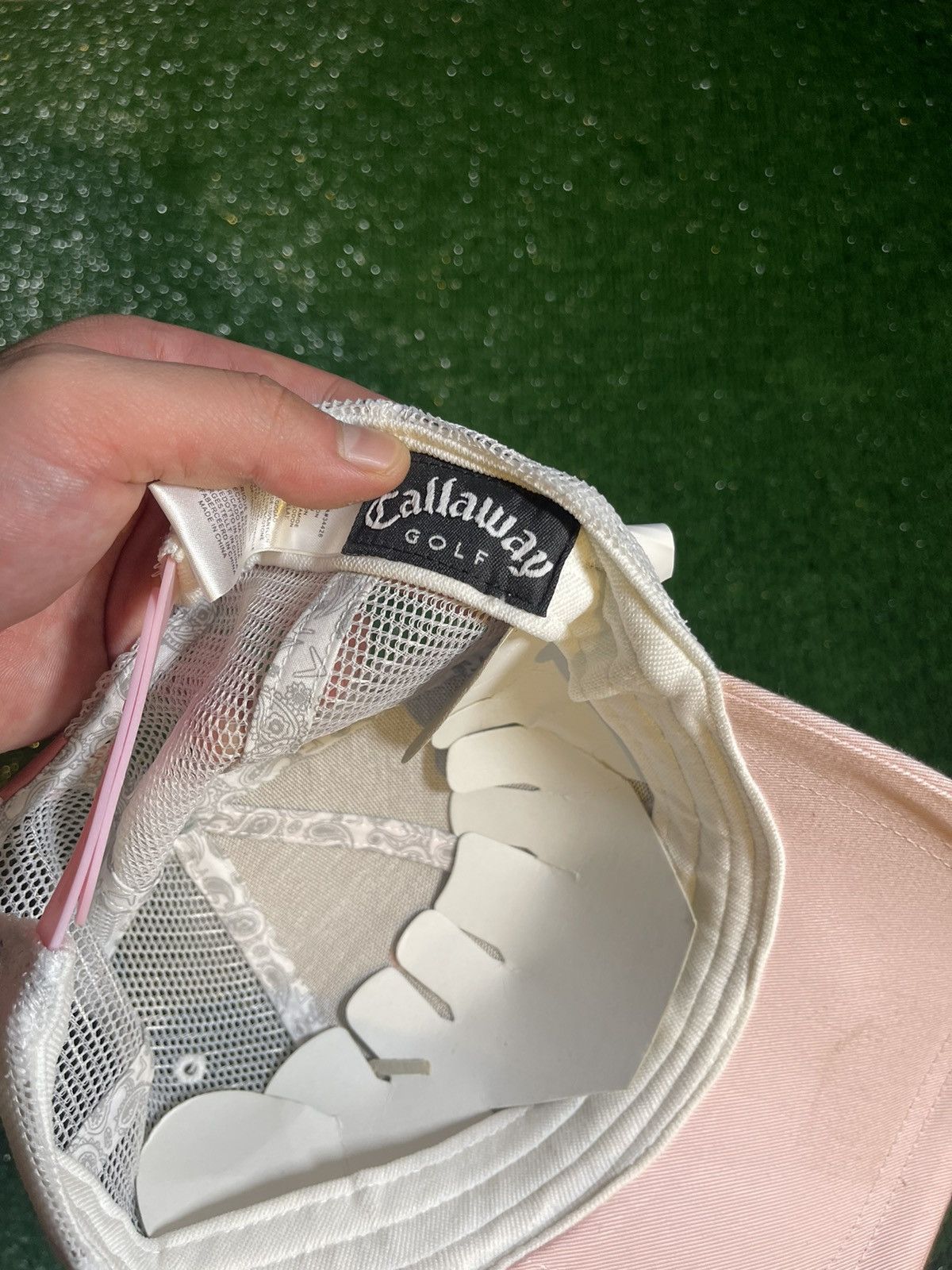 Callaway Callaway Golf Pink Trucker Hat Size ONE SIZE - 5 Thumbnail