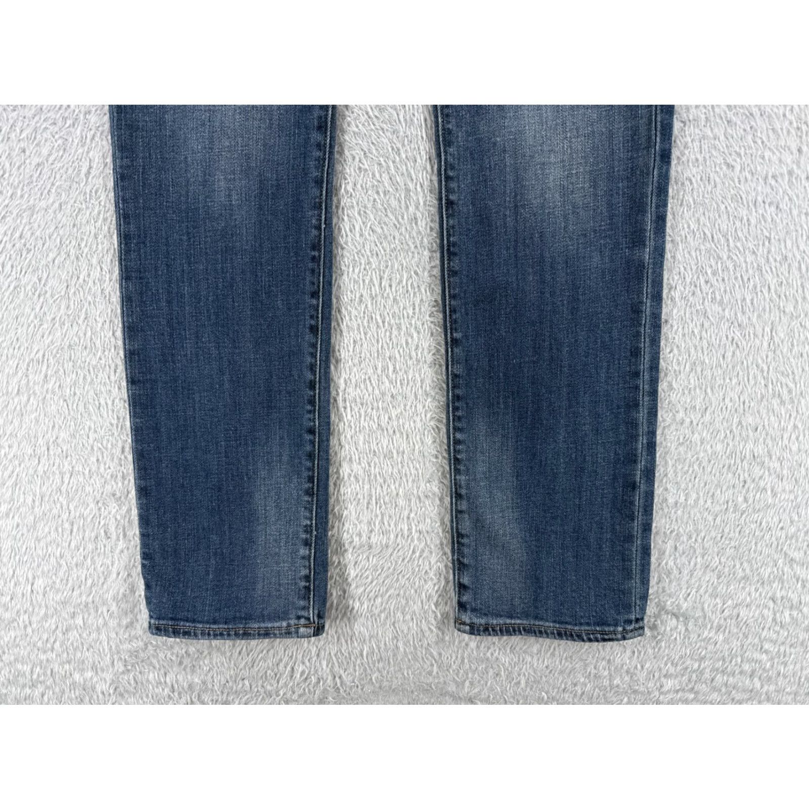 Lucky Brand VINTAGE Lucky Brand Jeans Women 4 Blue Denim Jeans Mid Rise Straight 28x31 Cotton 5-Pocket Design Mens? Size 27" / US 4 / IT 40 - 2 Thumbnail