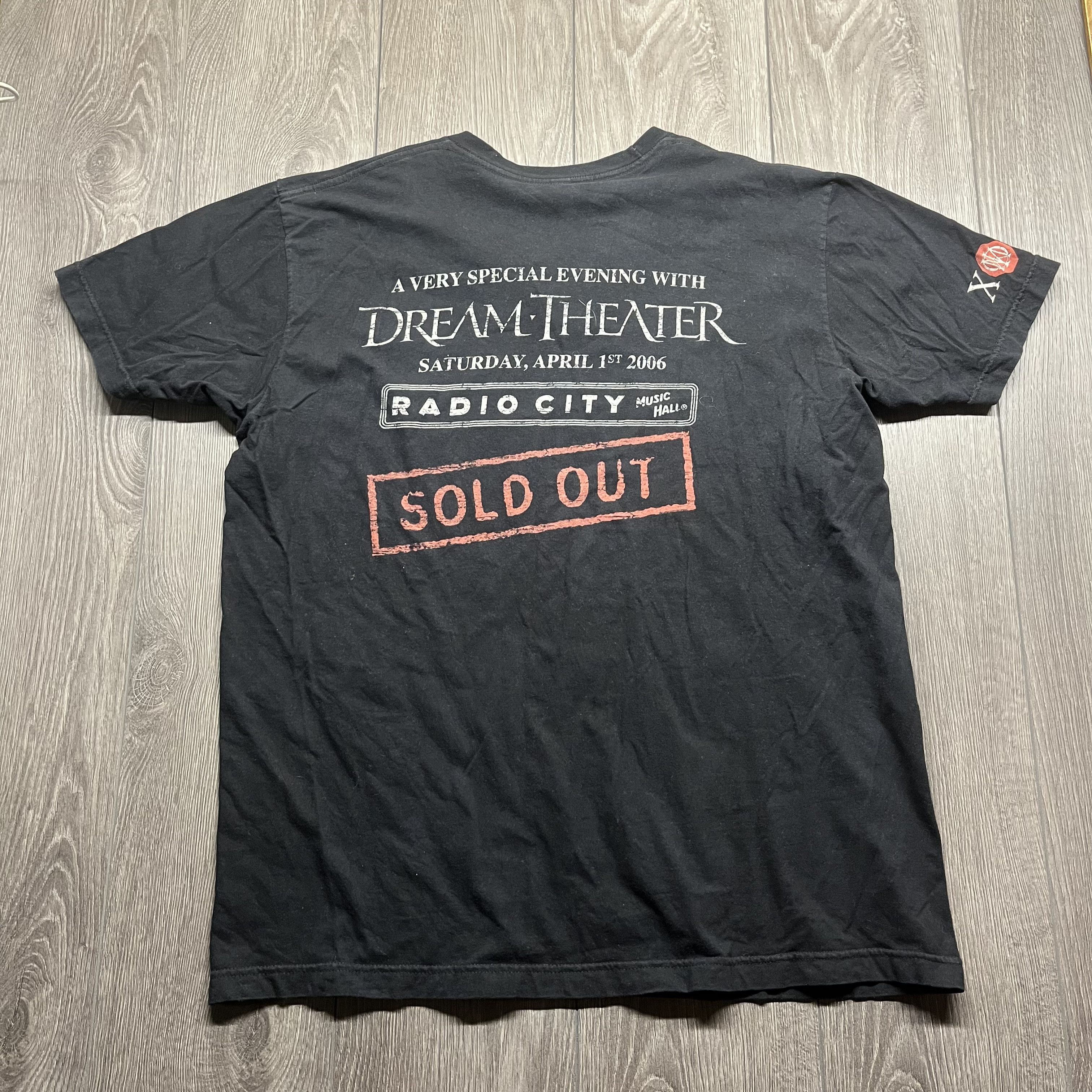 Band Tees × Vintage Vintage Dream Theatre 2006 Radio City Band Shirt Size US XL / EU 56 / 4 - 5 Thumbnail