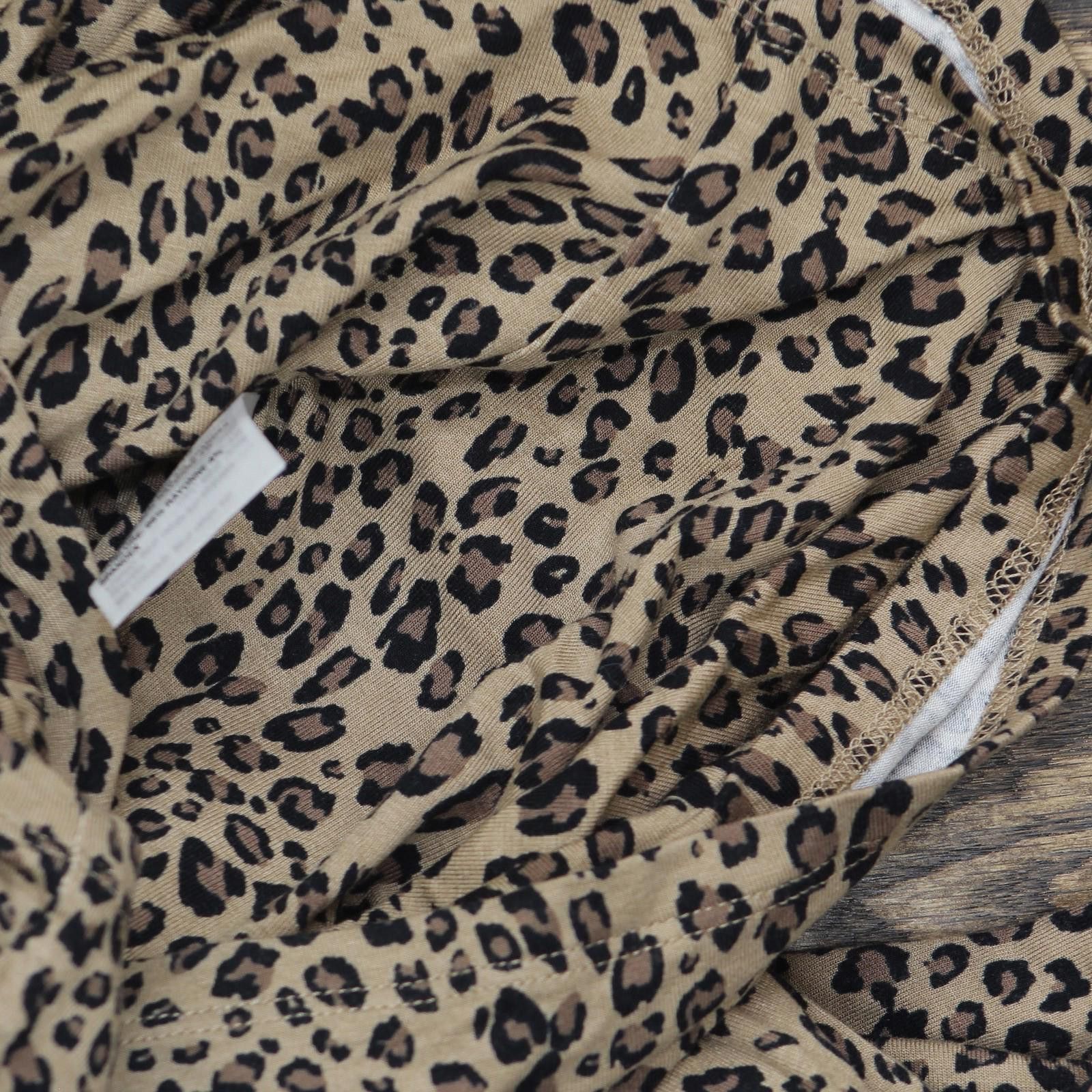 Bar III Nwt Bar Iii Womens Bodycon Midi Dress Molly Cheetah Brown Pp Size XS / US 0-2 / IT 36-38 - 5 Thumbnail