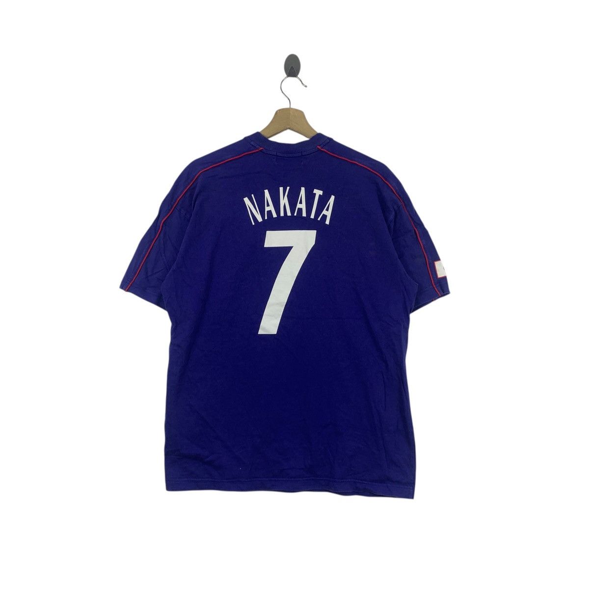Vintage Vintage JAPAN HIDETOSHI NAKATA No 7 Football Legend Tee Size US L / EU 52-54 / 3 - 1 Thumbnail