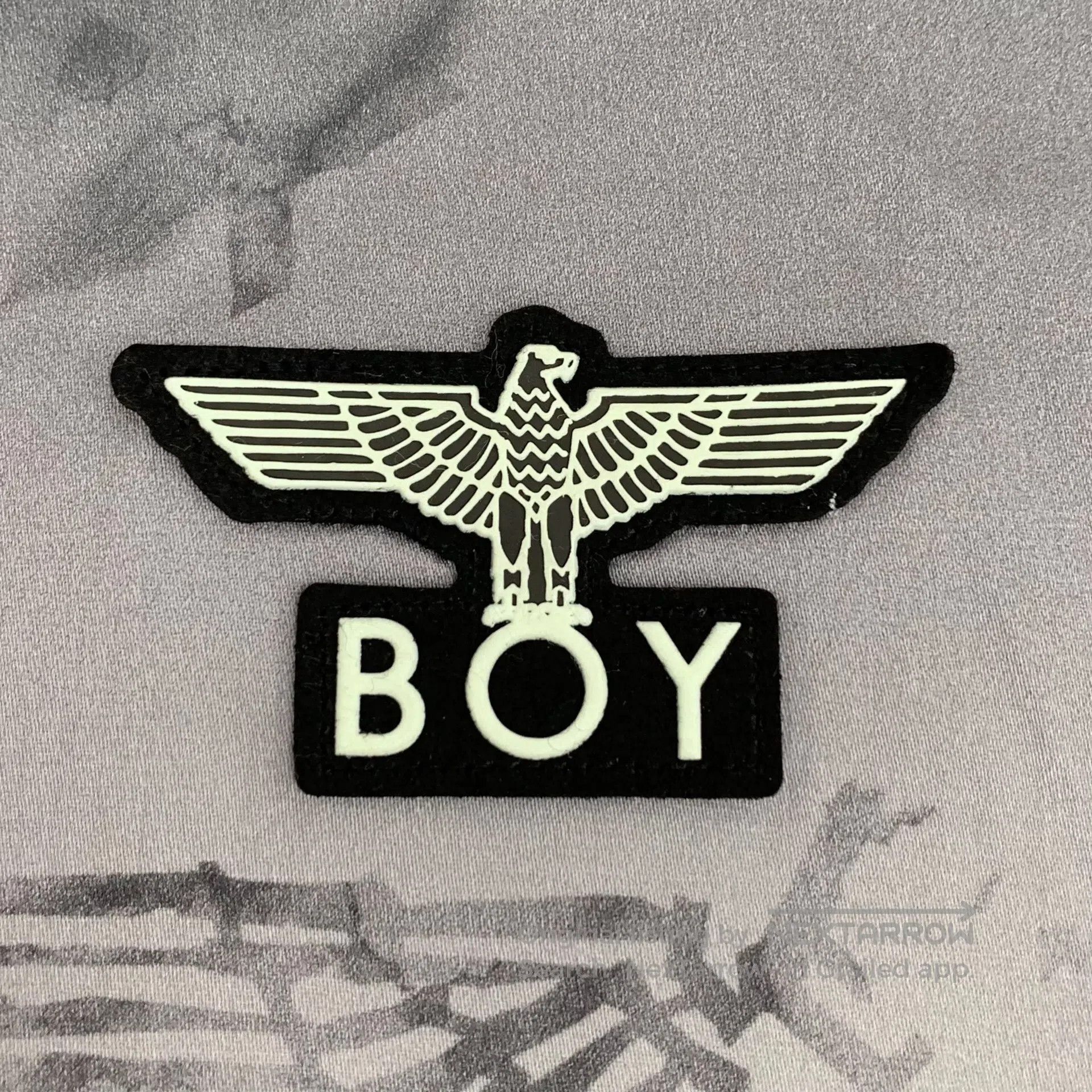 Boy London BOY LONDON Gradient Ink Eagle Print Cotton Collar Short Sl Size US M / EU 48-50 / 2 - 5 Thumbnail