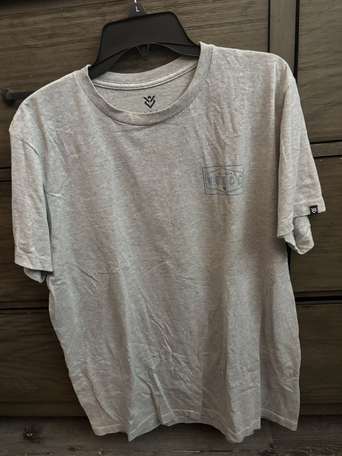 Other Veece Men’s White Blue Print Graphic Logo T-Shirt Size Large Size US L / EU 52-54 / 3 - 1 Thumbnail