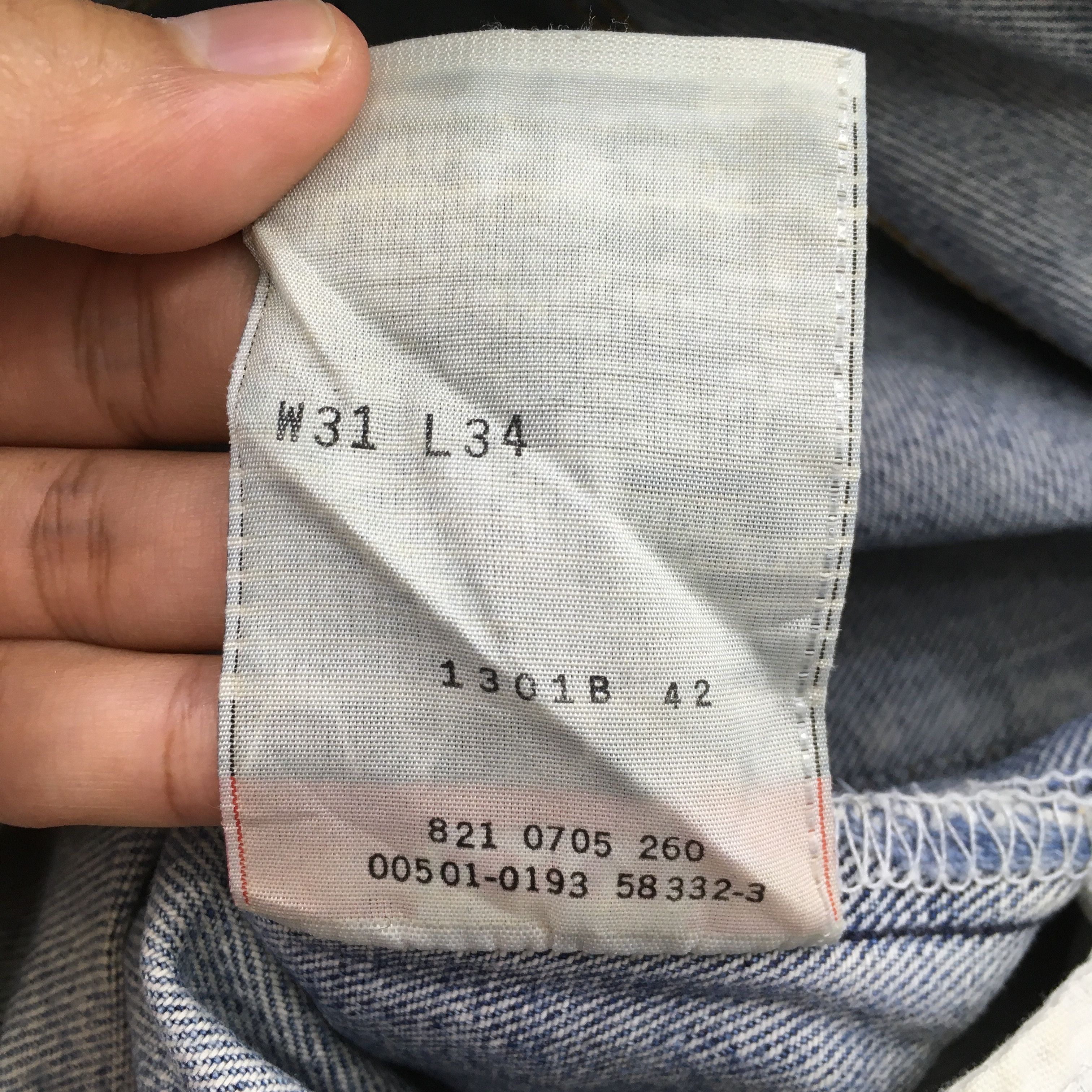 Size 30x32.5 Vintage 1980s Levis 501 Stonewash Jeans S1470