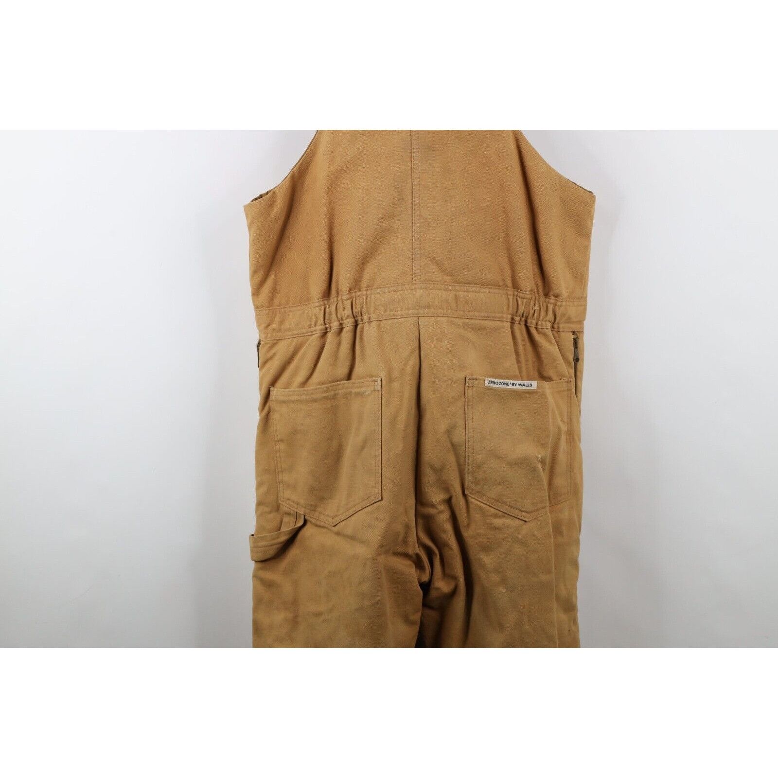 Vintage × Walls Vintage 90s Walls Distressed Insulated Canvas Overalls Size US M / EU 48-50 / 2 - 18 Thumbnail