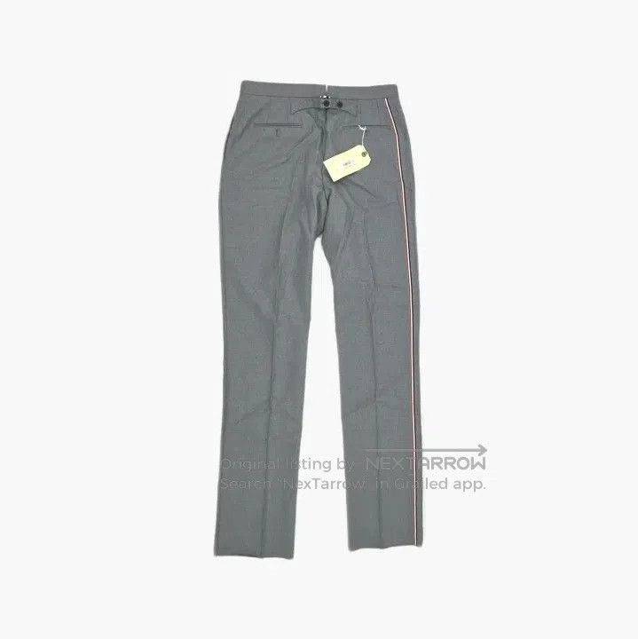 Thom Browne Classic Gray Student Long Pants by Unknown Designer. Size US 30 / EU 46 - 3 Thumbnail