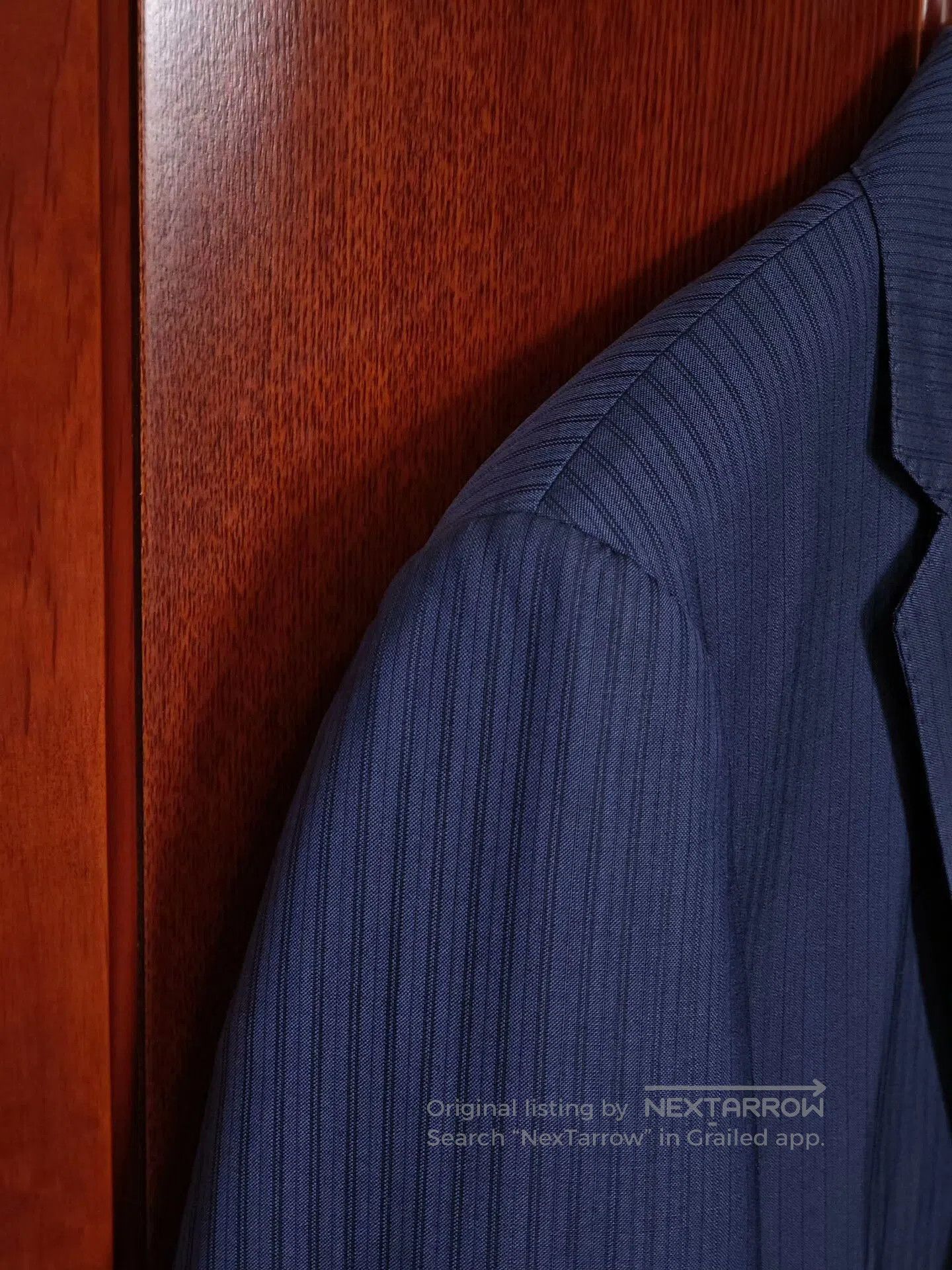 Japanese Brand Dormeuil Wool Custom Suit Jacket. Size US M / EU 48-50 / 2 - 3 Thumbnail