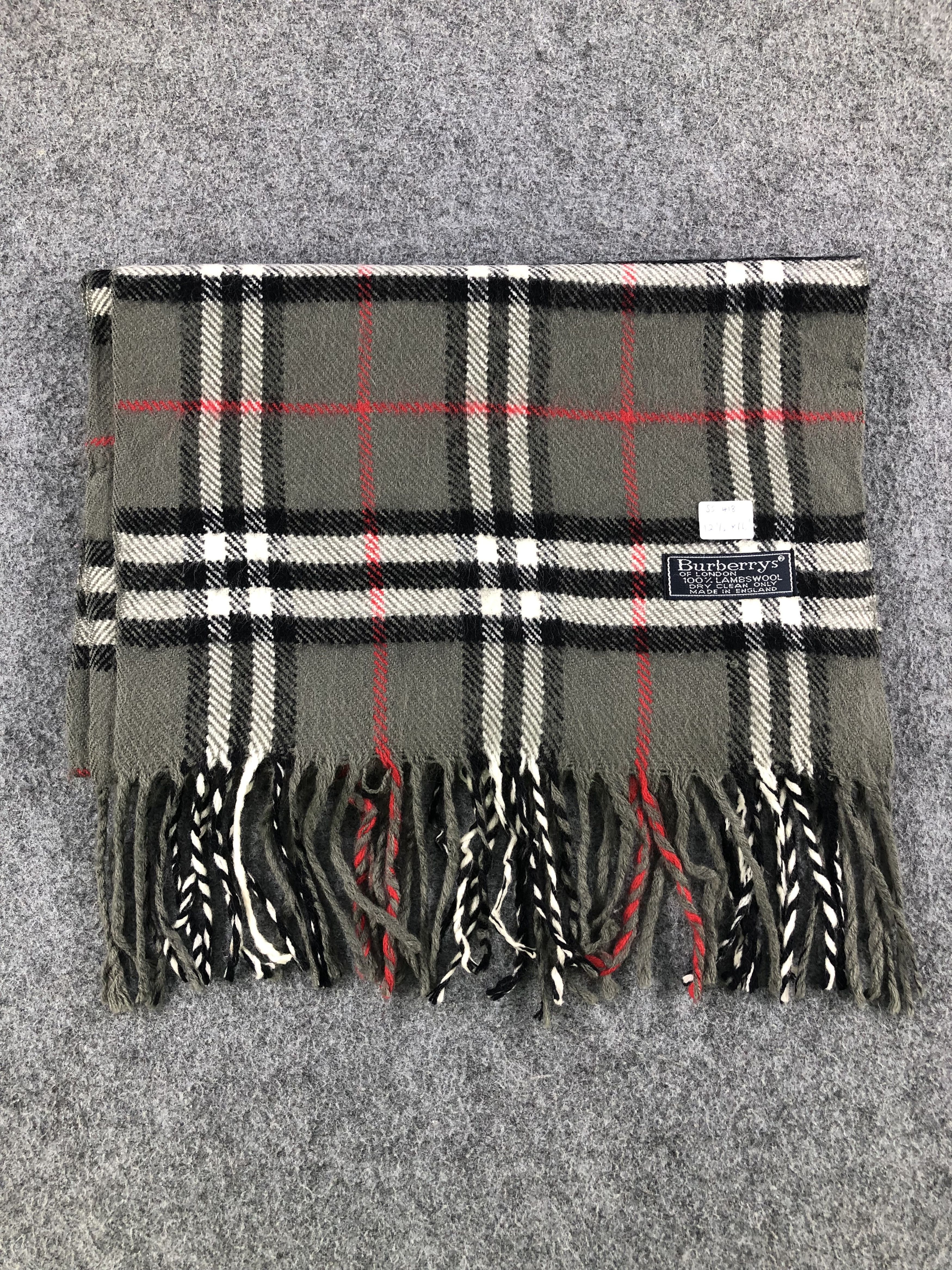 Burberry Burberry Scarf / Muffler / Neckwear Lambswool Size ONE SIZE - 6 Thumbnail