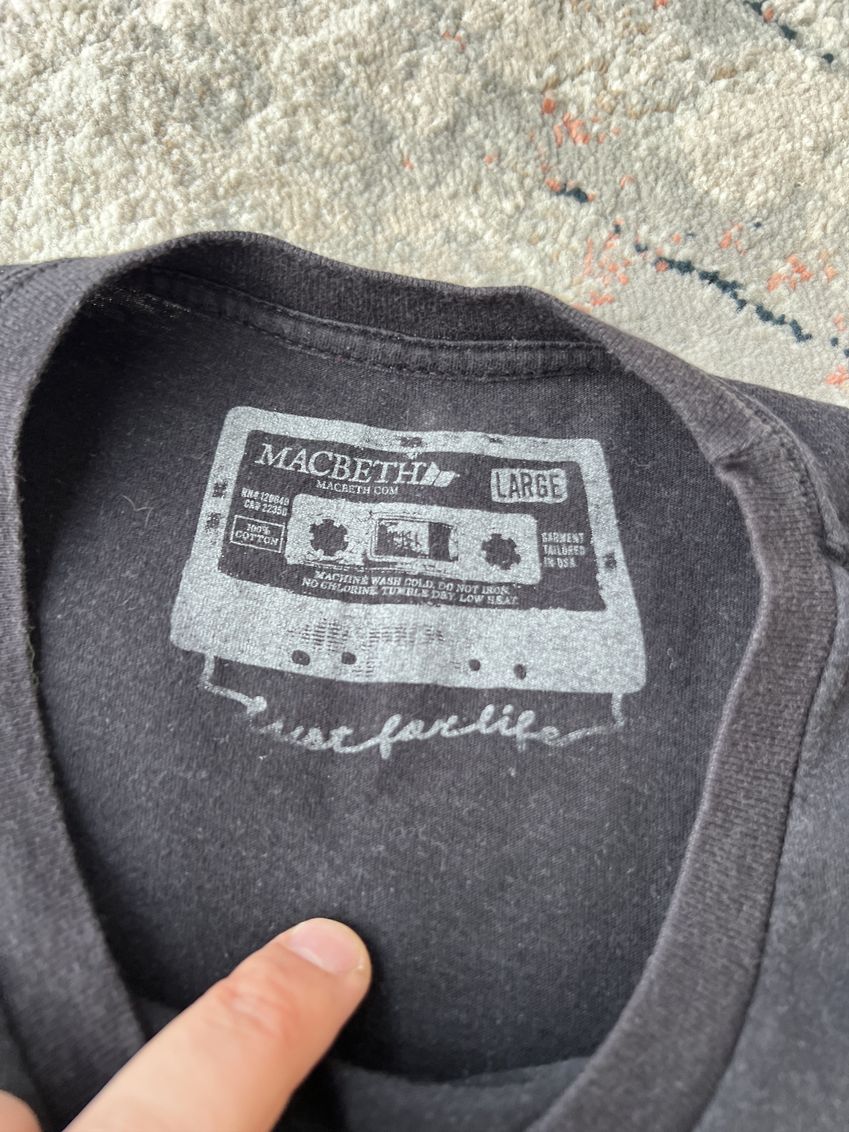 Macbeth Macbeth Footwear Tee Size US L / EU 52-54 / 3 - 3 Thumbnail