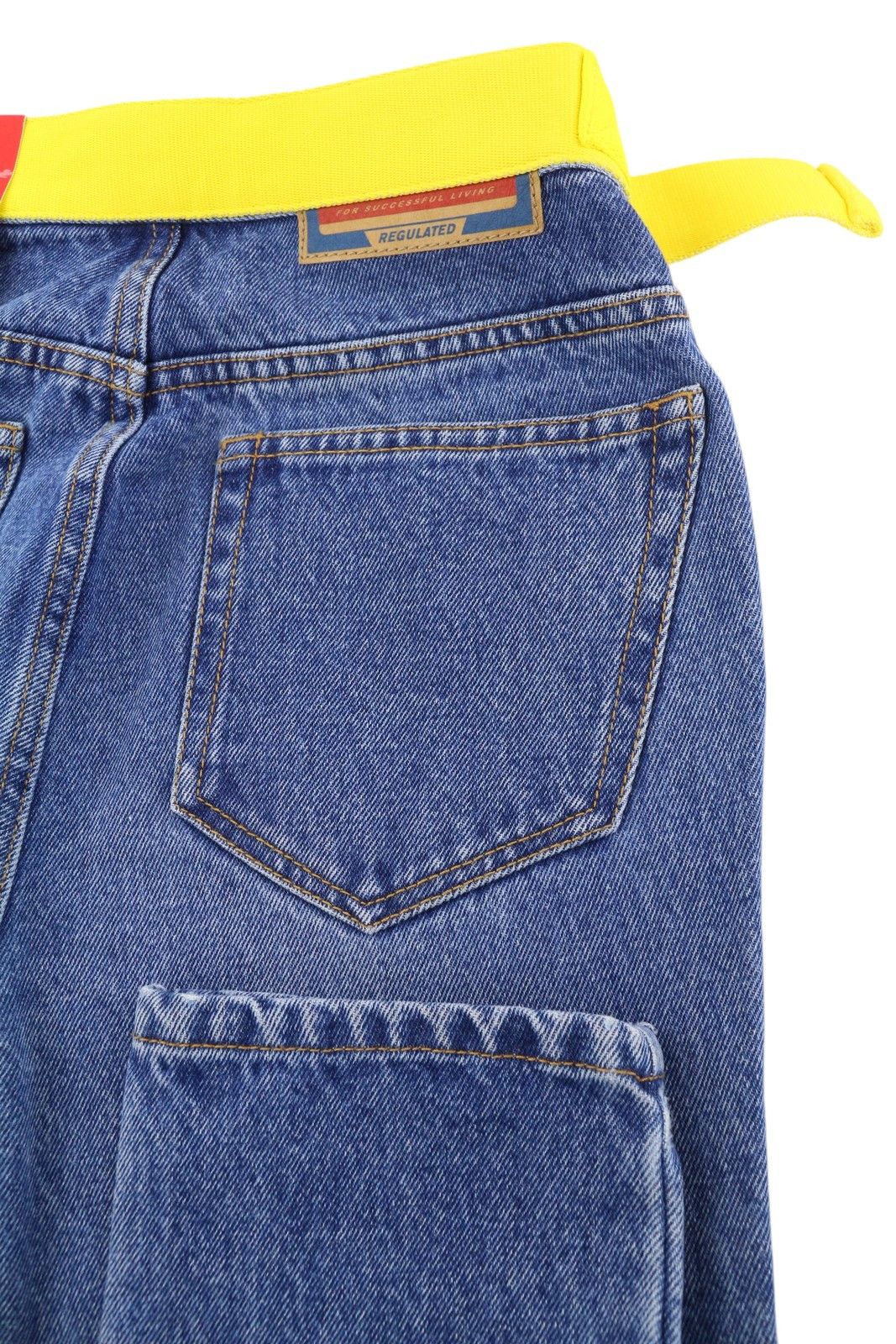 Diesel 1994 0EIAZ W26/L32 Slim Straight High Waist Denim 40677 Size 26" / US 2 / IT 38 - 5 Thumbnail