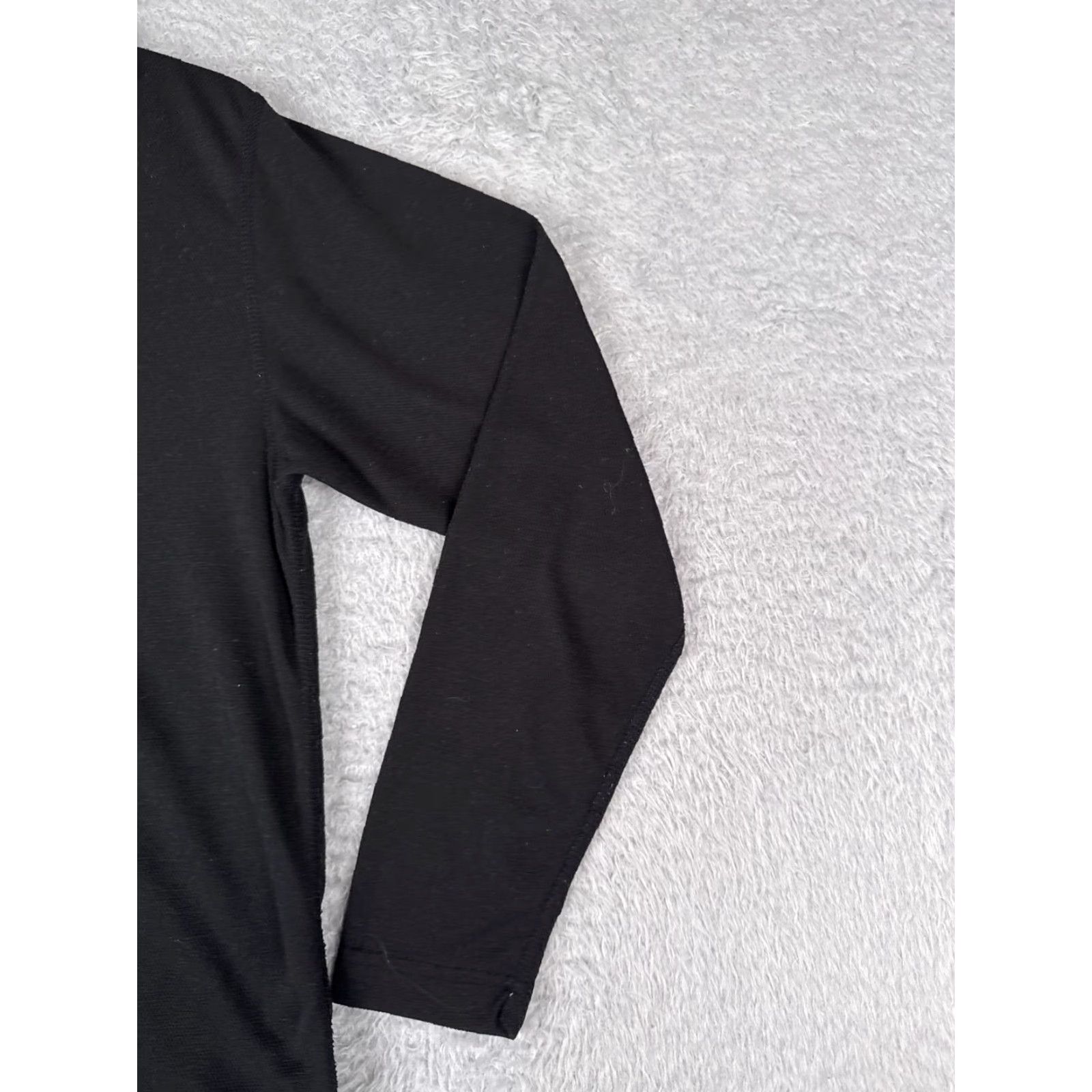 The North Face The North Face Shirt Men Large Black Long Sleeve 1/4 Zip Mock Neck Polyester Size US S / EU 44-46 / 1 - 2 Thumbnail