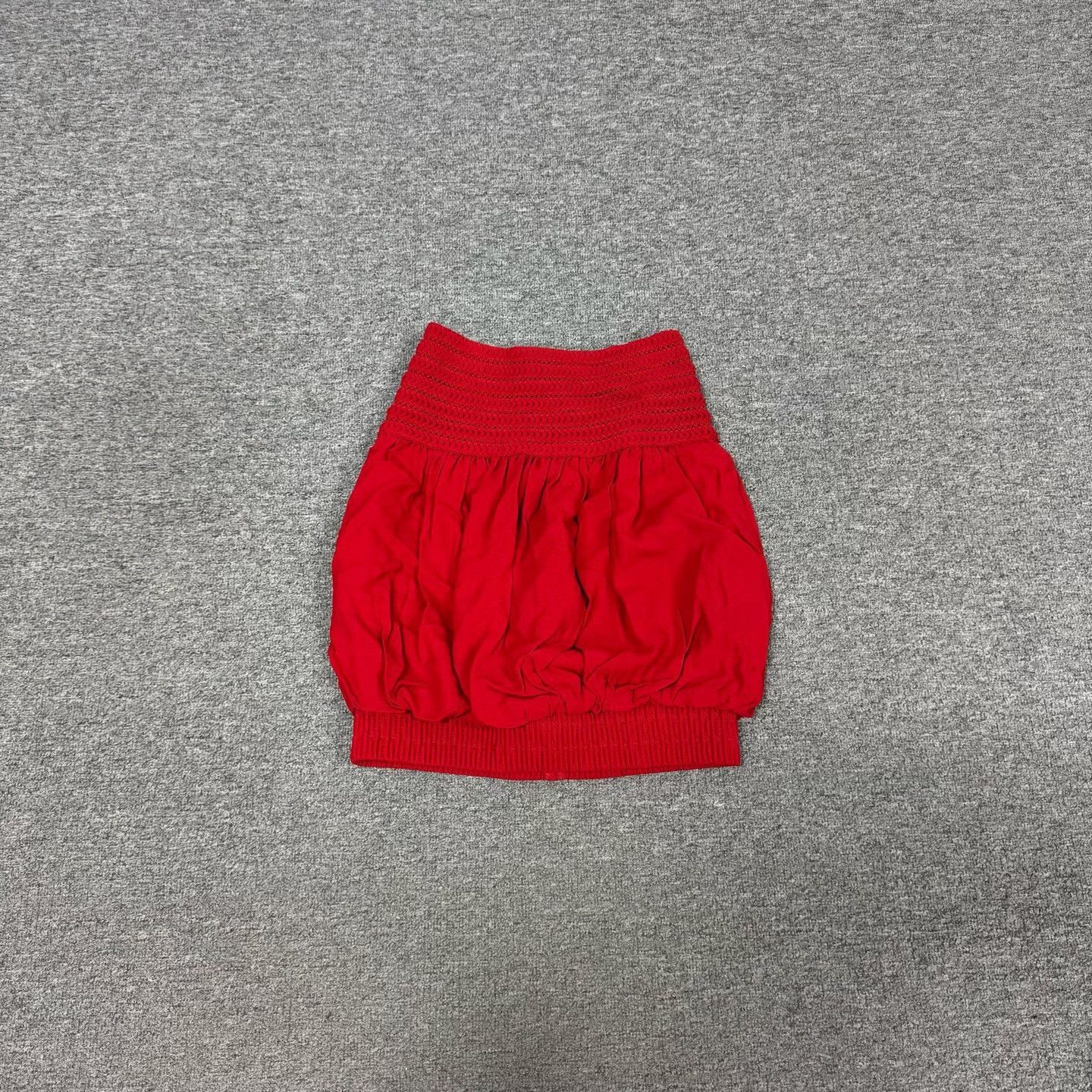 Fendi Fendi Lantern Pleated Mini Skirt Size 38" / US 16 / IT 52 - 1 Thumbnail