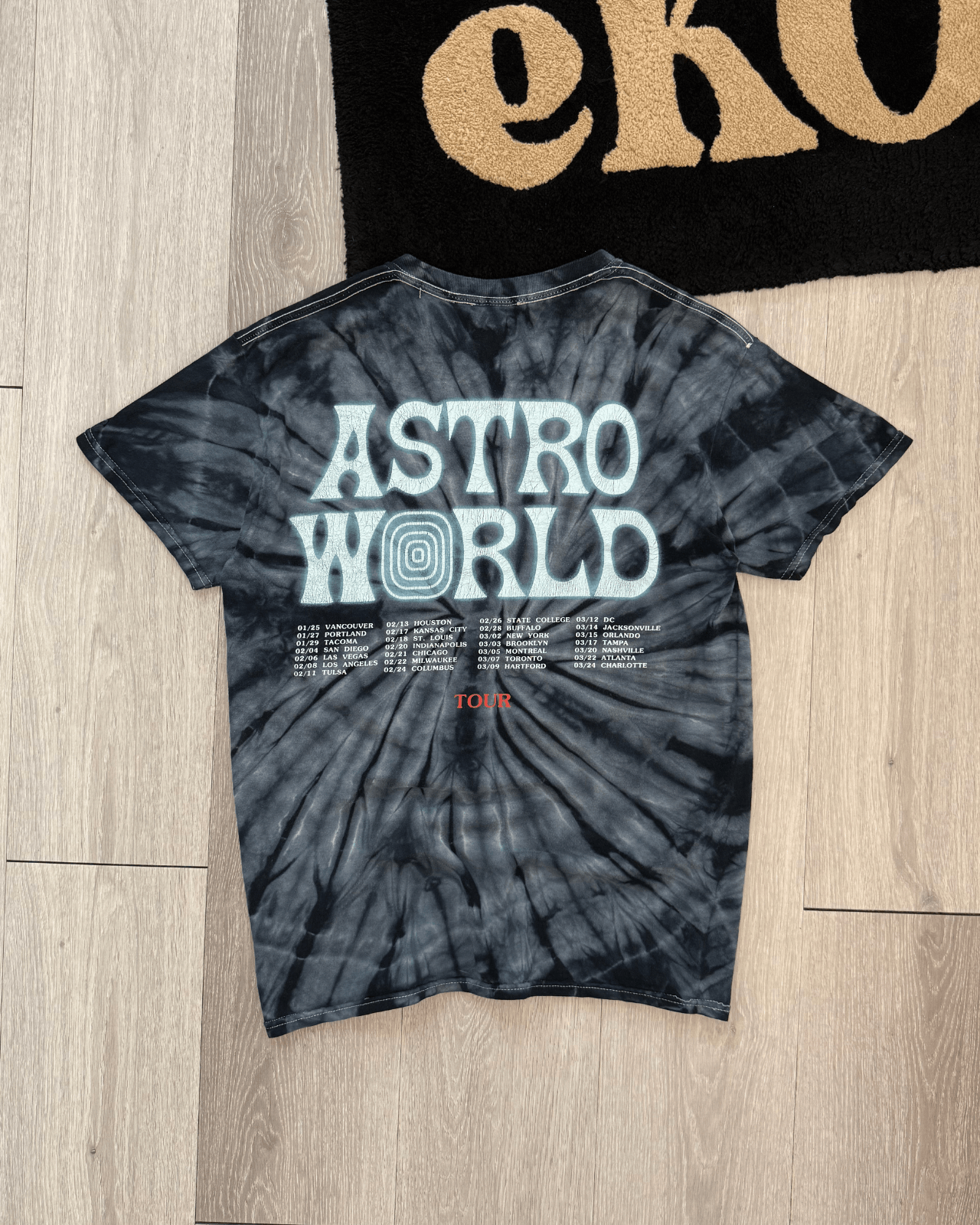 Band Tees × Travis Scott Travis Scott Wish You Were Here Astroworld Tour T-Shirt - M Size US M / EU 48-50 / 2 - 2 Thumbnail