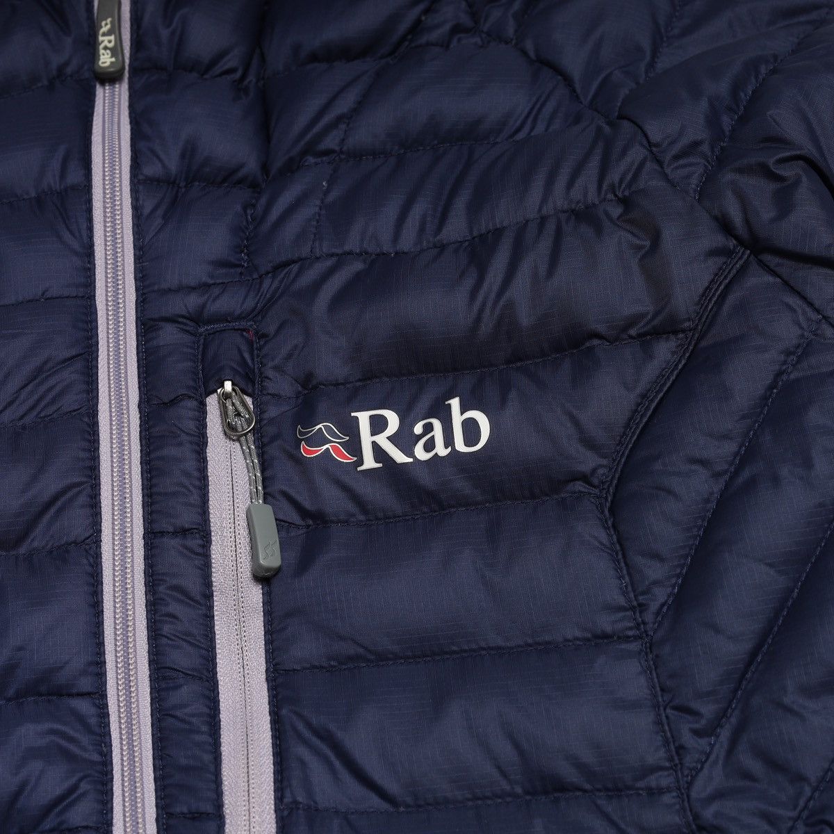 Rab Rab Womens Microlight Alpine Down Jacket Navy Puffer Size M / US 6-8 / IT 42-44 - 9 Thumbnail