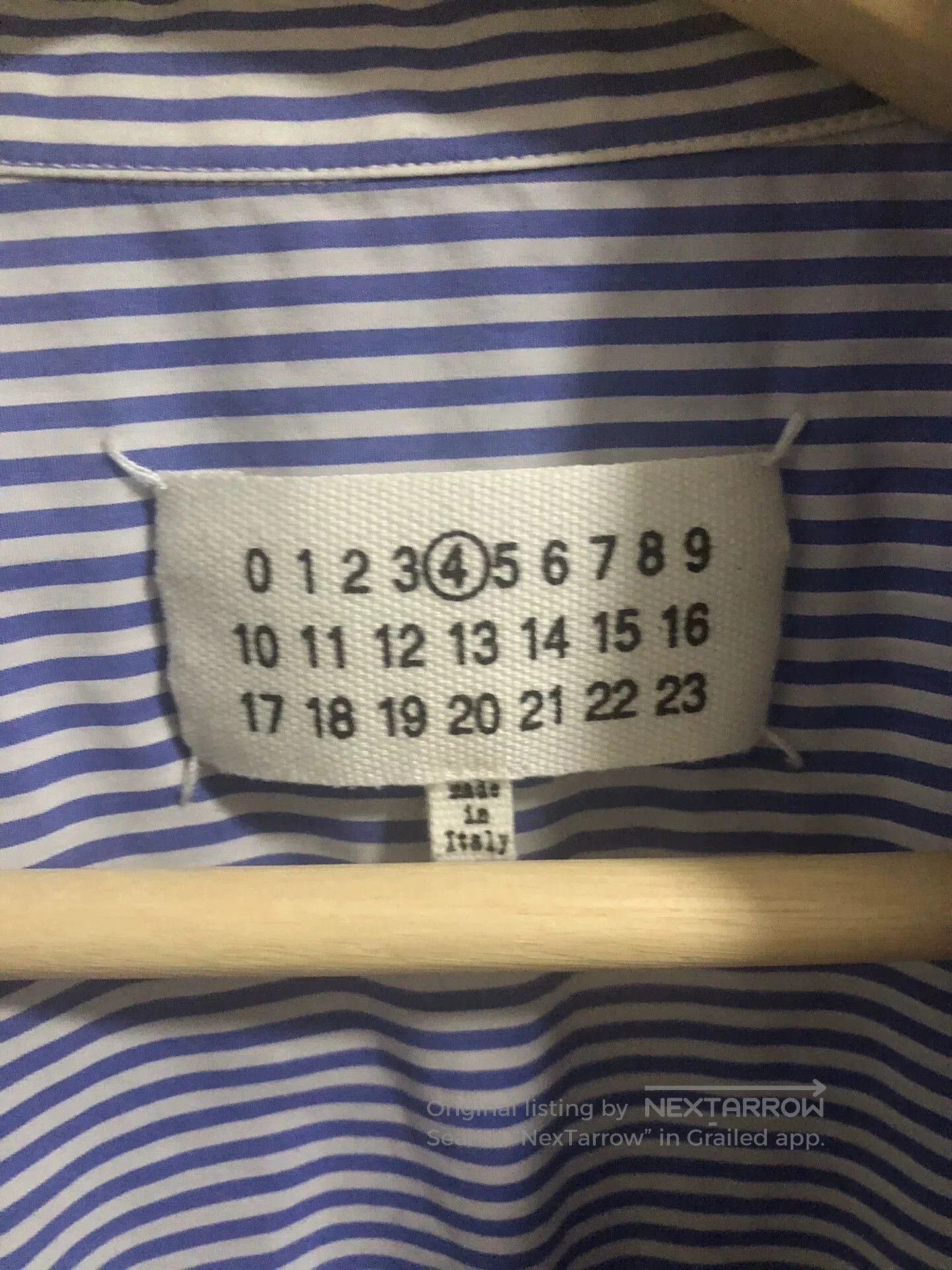 Maison Margiela Maison Margiela 18ss Striped Shirt. Size S / US 4 / IT 40 - 3 Thumbnail