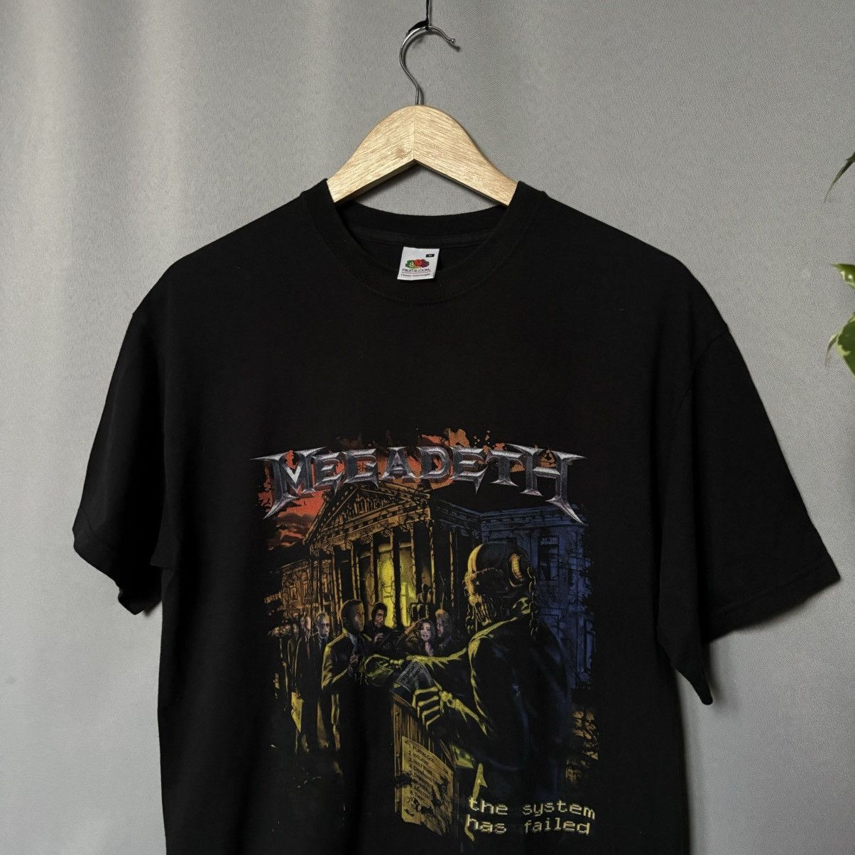 Megadeth Megadeth vintage t-shirt black medium band tees rare Size US M / EU 48-50 / 2 - 2 Thumbnail