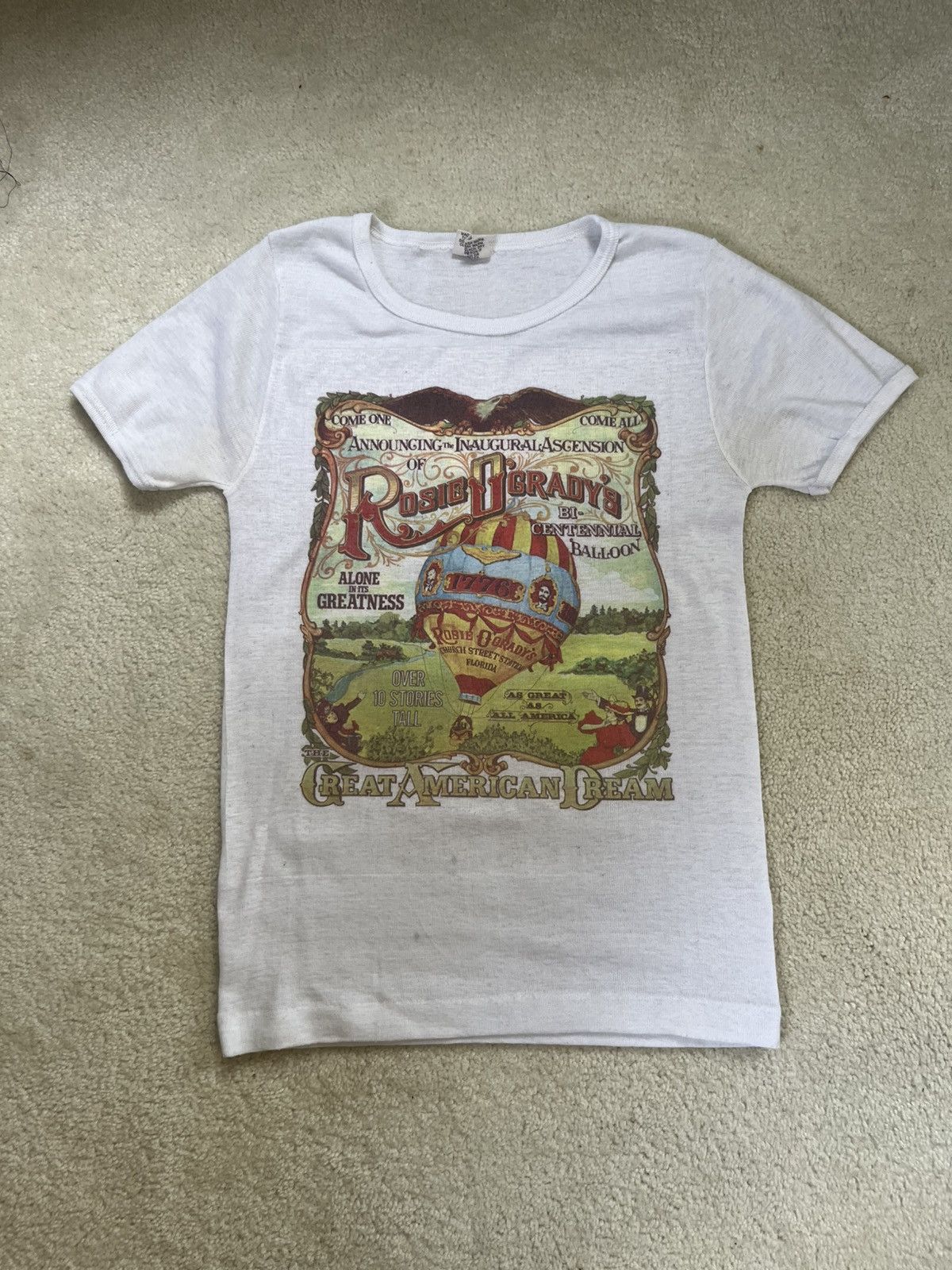 Vintage Vtg Rosie O’Grady’s Single Stitch Hot Air Balloon Size M / US 6-8 / IT 42-44 - 1 Thumbnail