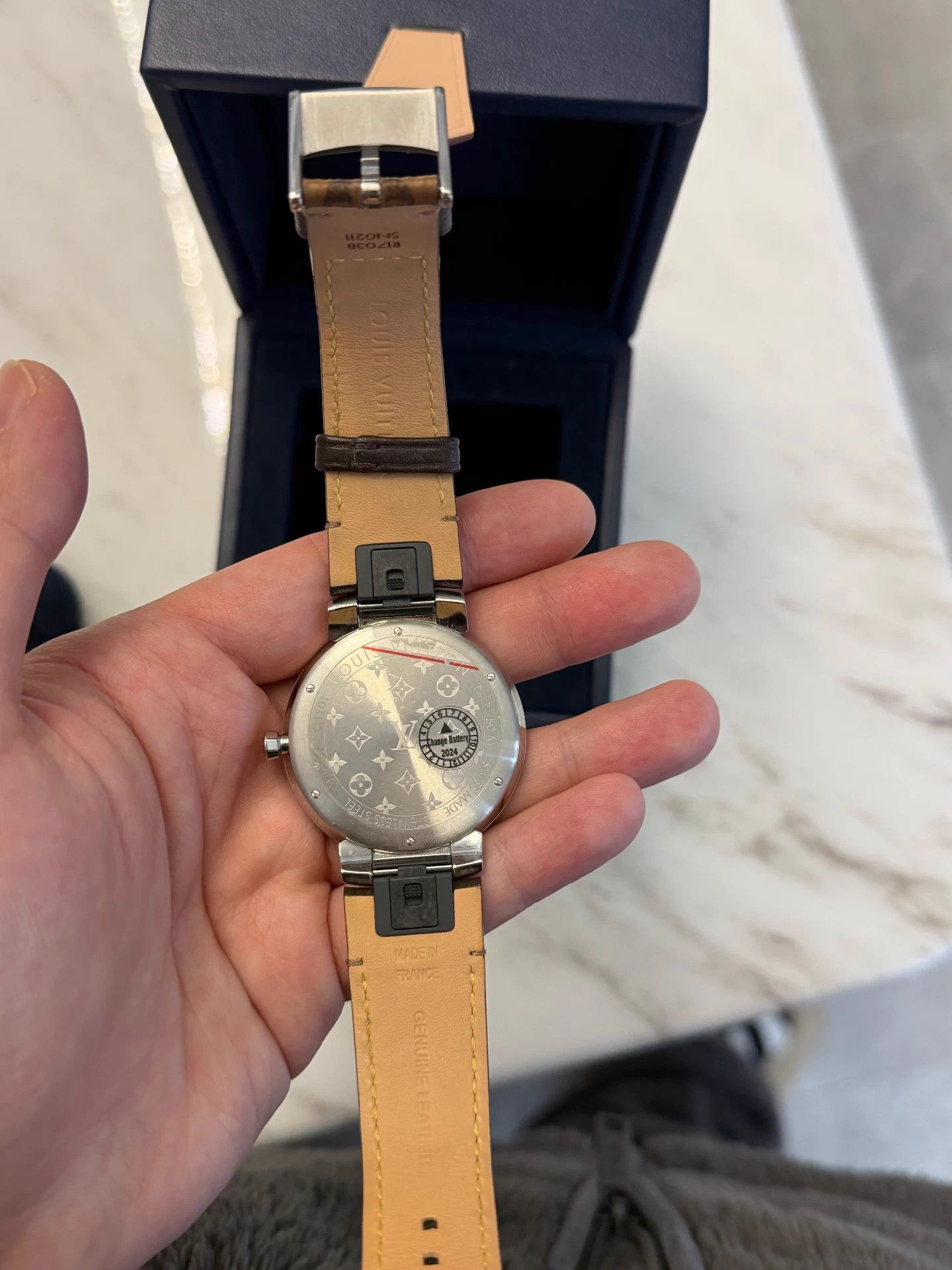 Louis Vuitton Louis Vuitton Monogram Watch Strap Almost New Unworn Size ONE SIZE - 6 Thumbnail