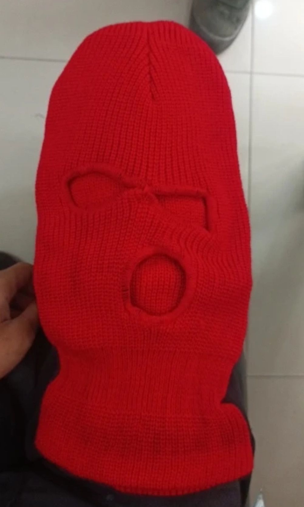 Japanese Brand Windproof Full Face Knit Warm Balaclava Size ONE SIZE - 2 Thumbnail