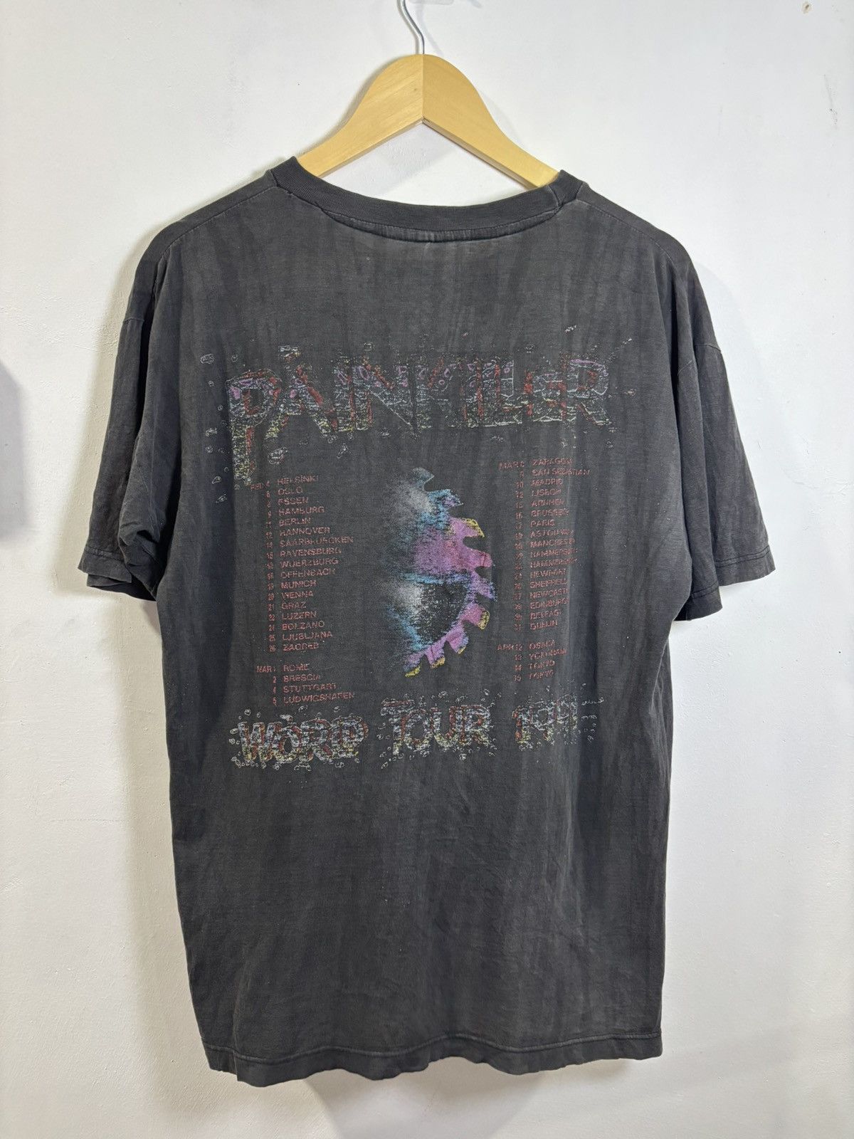 Band Tees × Vintage Vintage Judas Priest Tour 1991 Tshirt Size US L / EU 52-54 / 3 - 2 Thumbnail