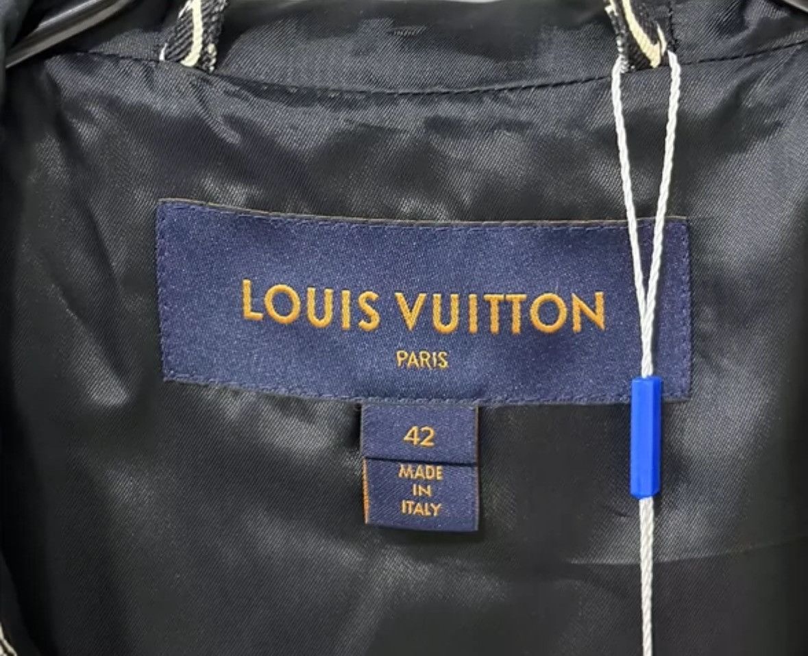 Louis Vuitton LOUIS VUITTON Fully Printed Leather Zipper Jacket Size US S / EU 44-46 / 1 - 4 Thumbnail