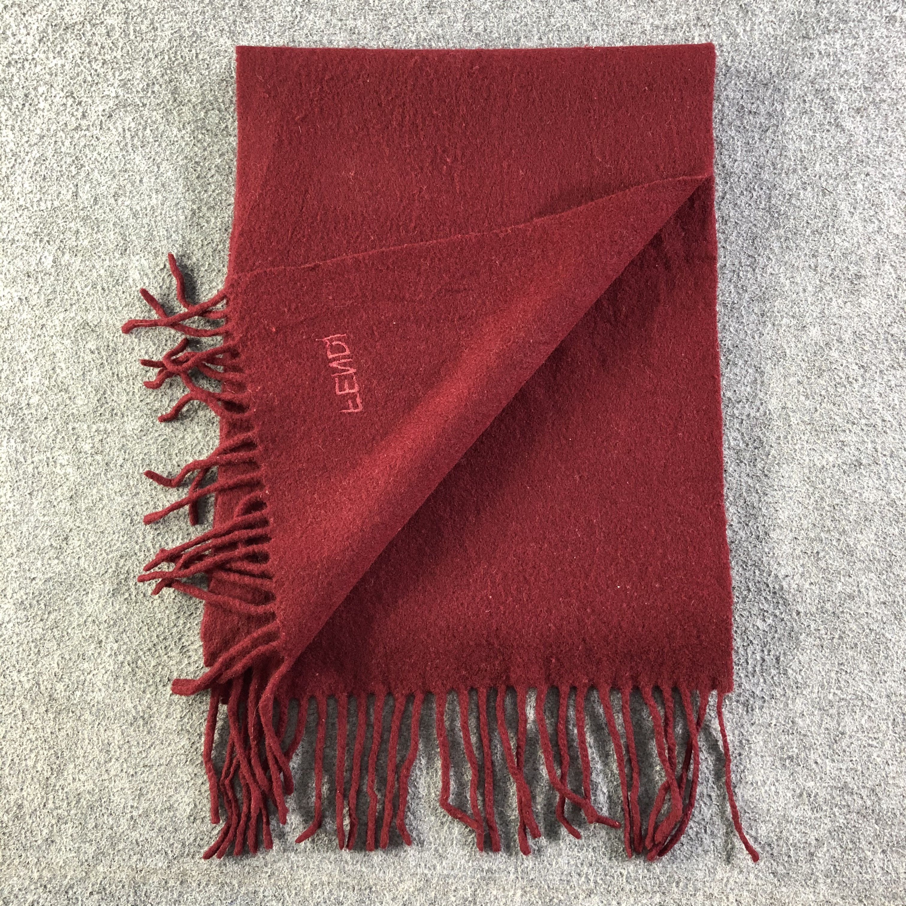 Fendi Fendi Plain Scarf / Muffler / Neckwear P551 Size ONE SIZE - 5 Thumbnail