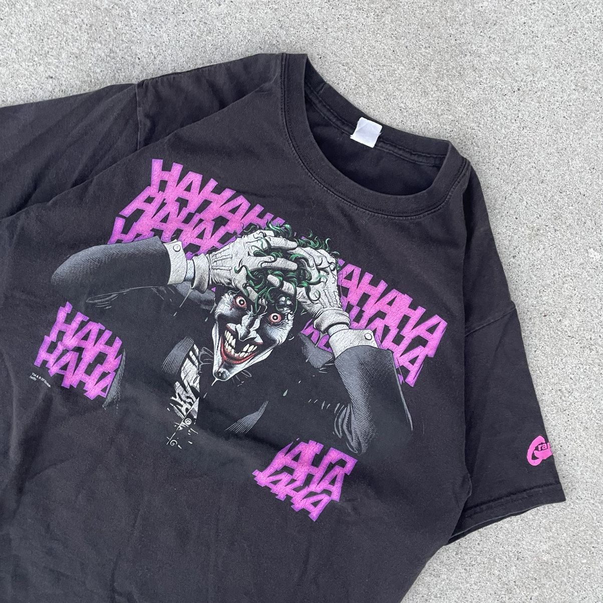 DC Comics Vintage Y2K The Joker Batman Promo black T-Shirt Size US M / EU 48-50 / 2 - 1 Thumbnail