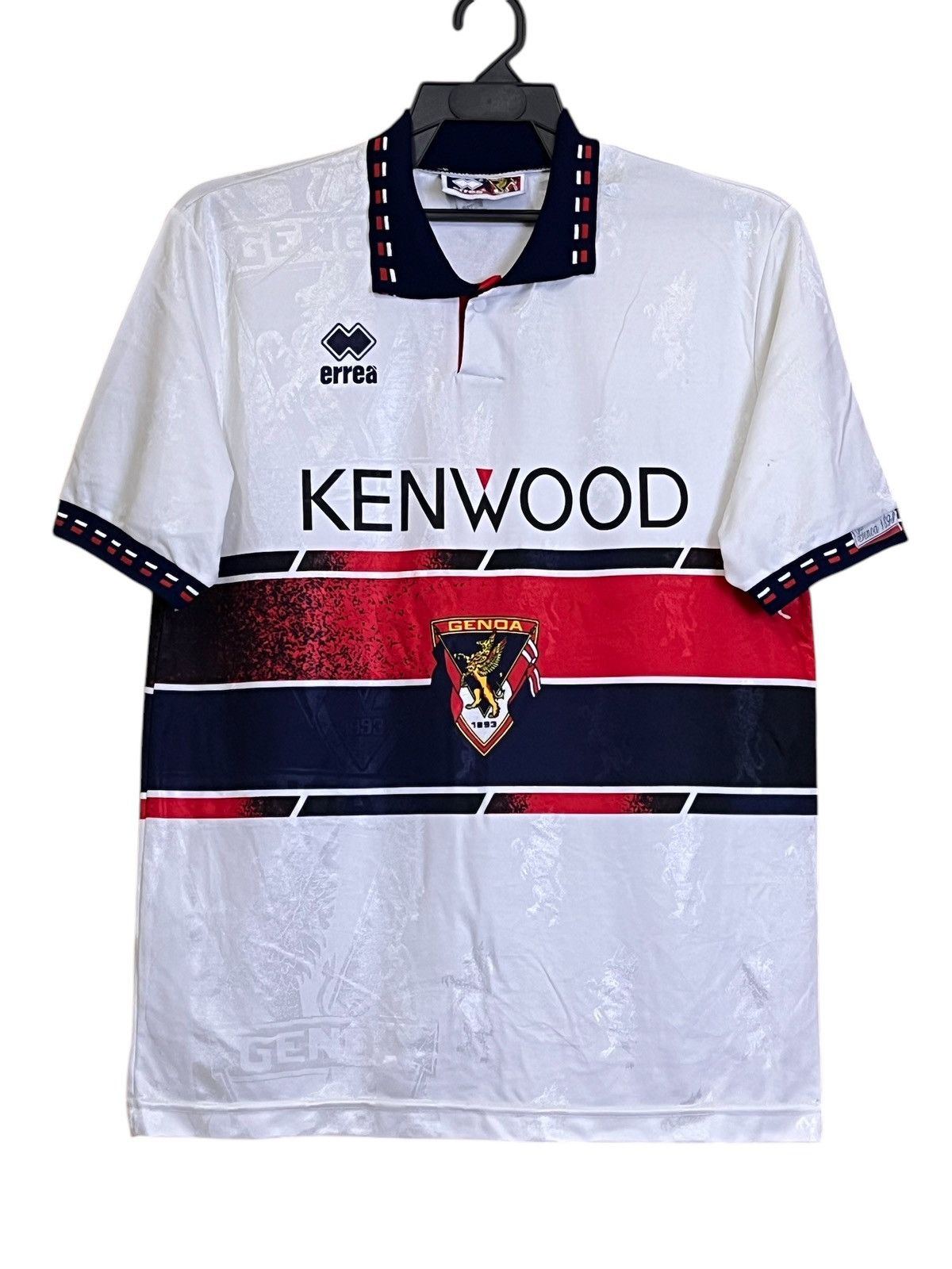 Sports Specialties Vintage 90s “GENOA ERREA #4” 1992-95 away football jersey Size US M / EU 48-50 / 2 - 2 Thumbnail