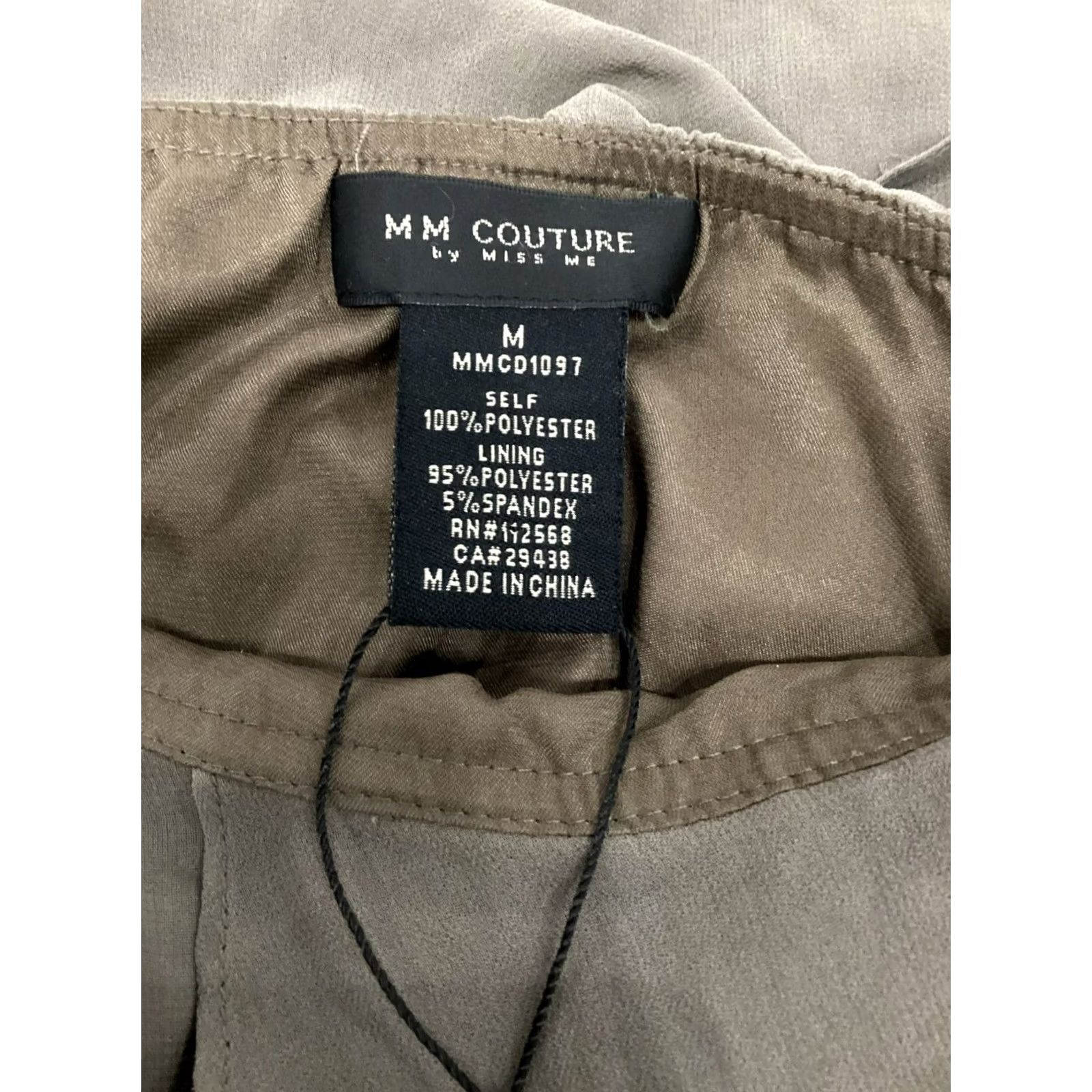 Miss Me Miss Me MM Couture Dress Mini Gray Medium Womens Short Size M / US 6-8 / IT 42-44 - 6 Thumbnail
