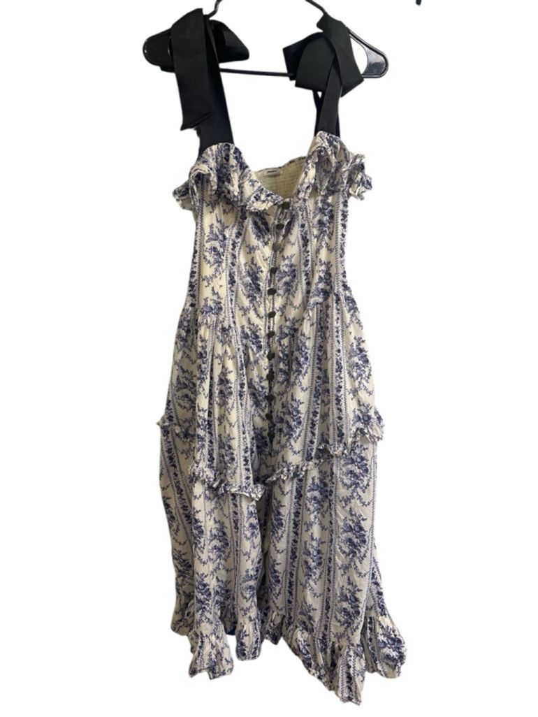 Urban Outfitters EUC Kimchi Blue Kirsten Romantic Midi Dress Size M / US 6-8 / IT 42-44 - 7 Thumbnail