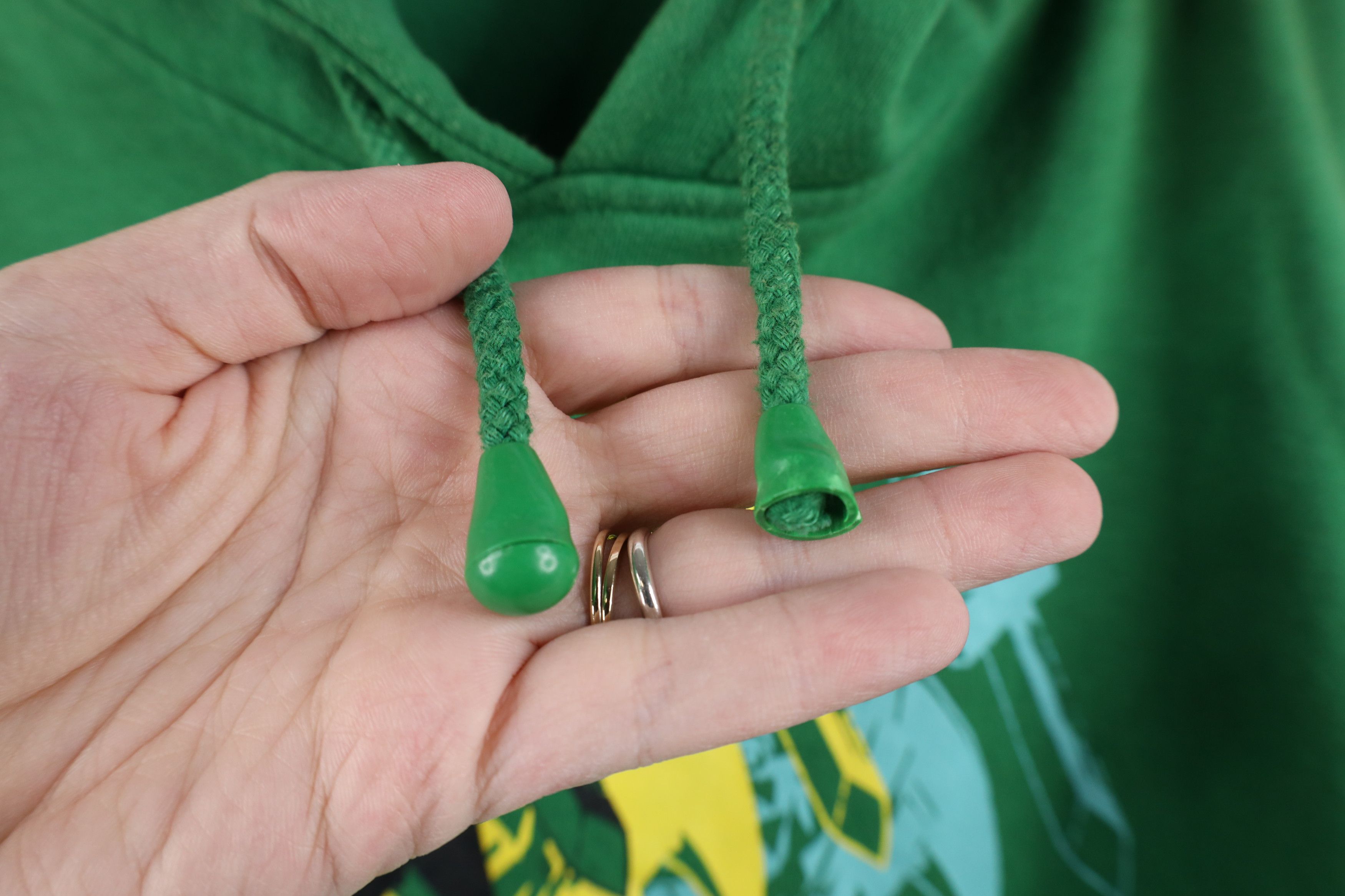 Nintendo Vintage Y2K 2006 Nintendo Zelda Game Hoodie Sweatshirt Green Size US L / EU 52-54 / 3 - 4 Thumbnail