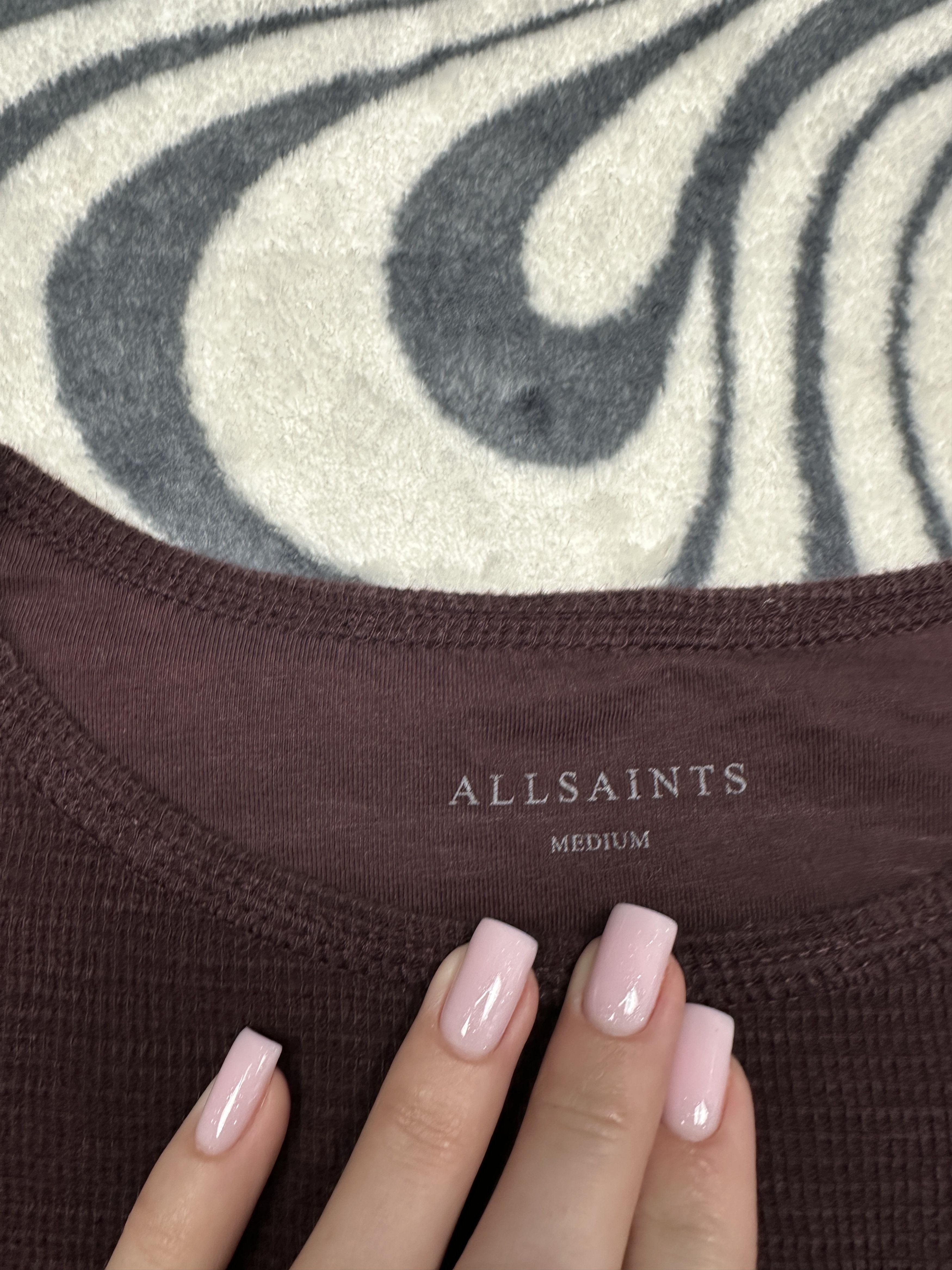 Allsaints Allsaints Mens Clash Crew Neck Sweater Size US M / EU 48-50 / 2 - 4 Thumbnail