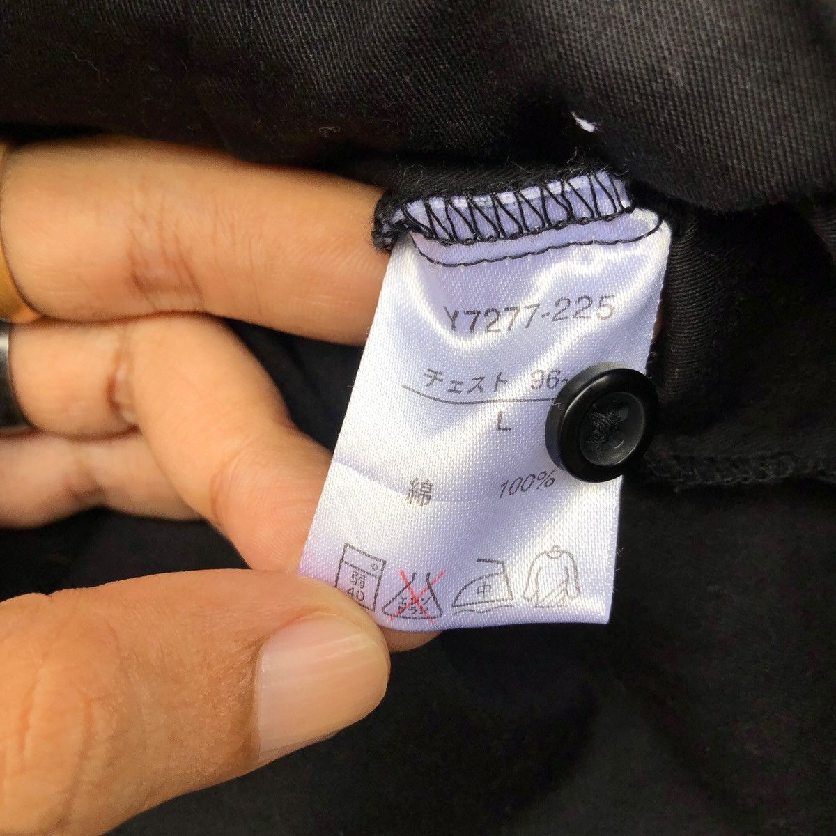Tornado Mart Japanese OVAL DICE punk if six was nine style button shirt Size US L / EU 52-54 / 3 - 7 Thumbnail