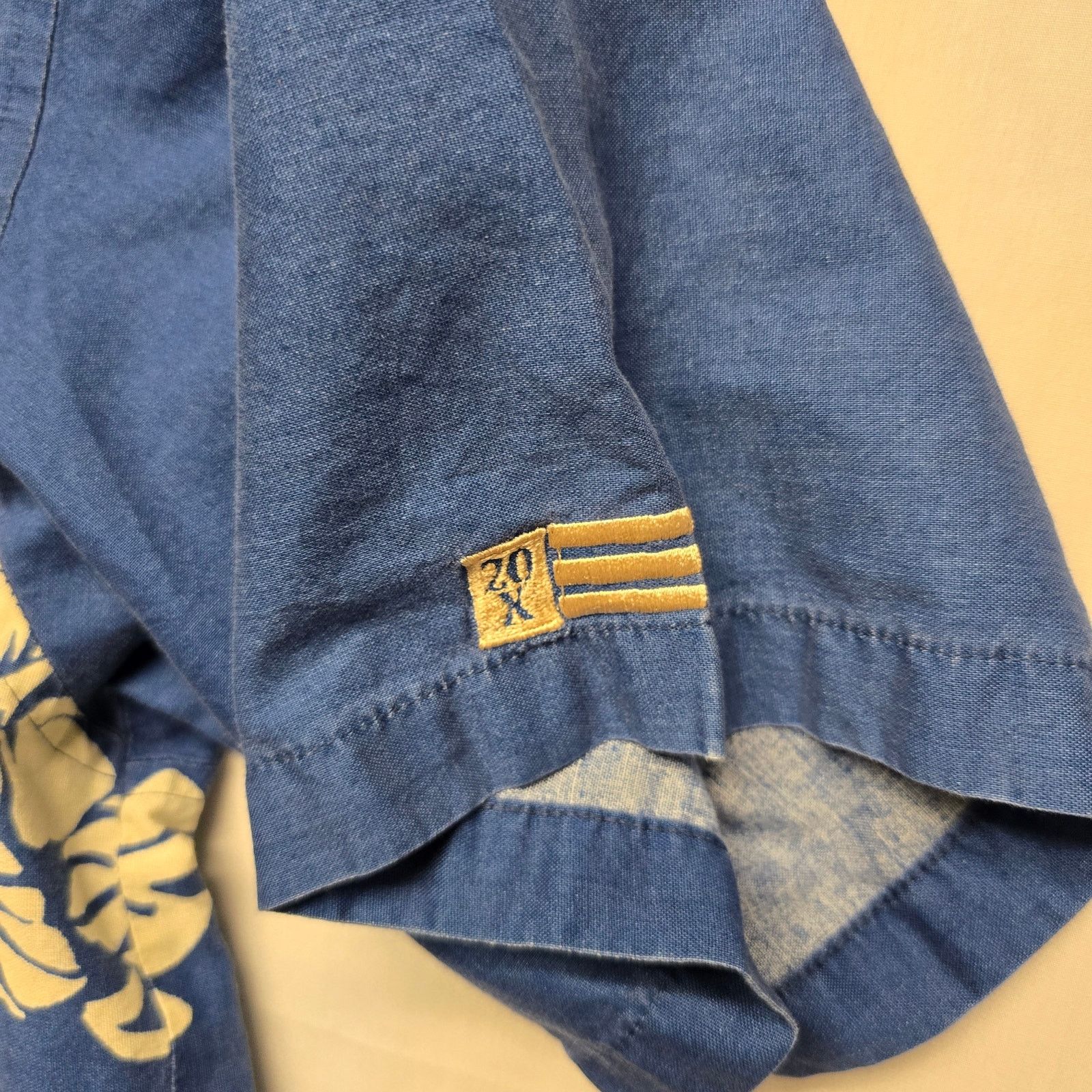 Twenty × Vintage Vintage Hawaii Flower Twenty X Blue XL Tropical Floral Shirt Size US XL / EU 56 / 4 - 5 Thumbnail