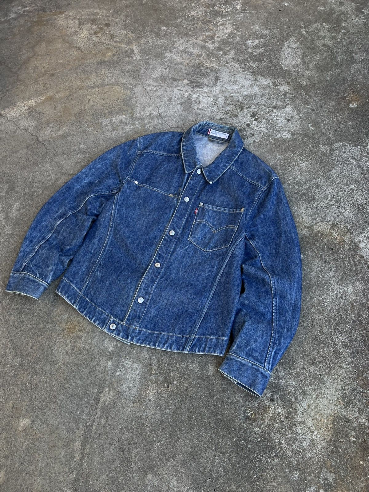 Levi's Vintage Levis Engineered Denim Jacket 1999 Japanese If Six W Size US M / EU 48-50 / 2 - 4 Thumbnail