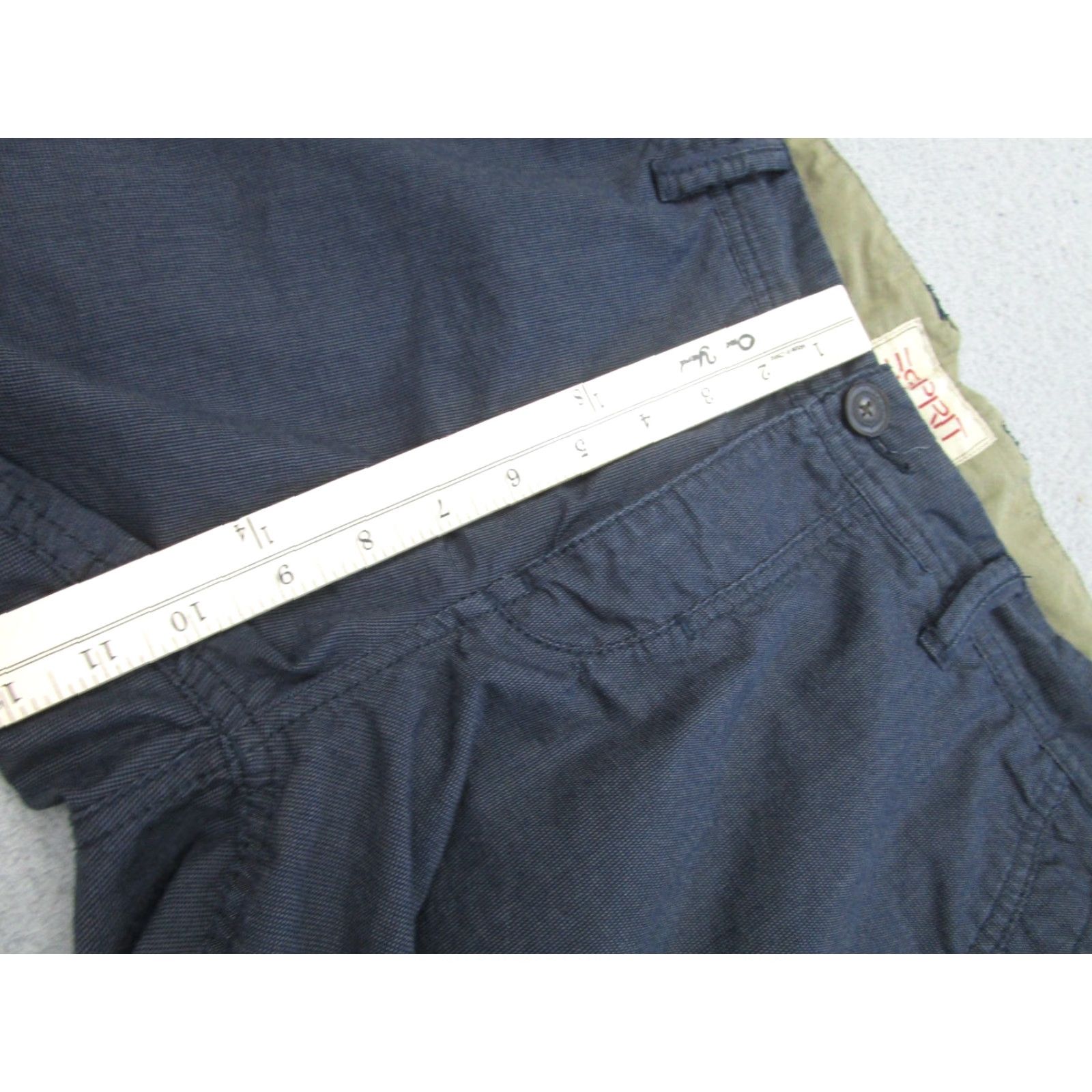 Esprit ESPIRIT Shorts 34 Blue Woven Preppy Casual Mens Size US 34 / EU 50 - 6 Thumbnail