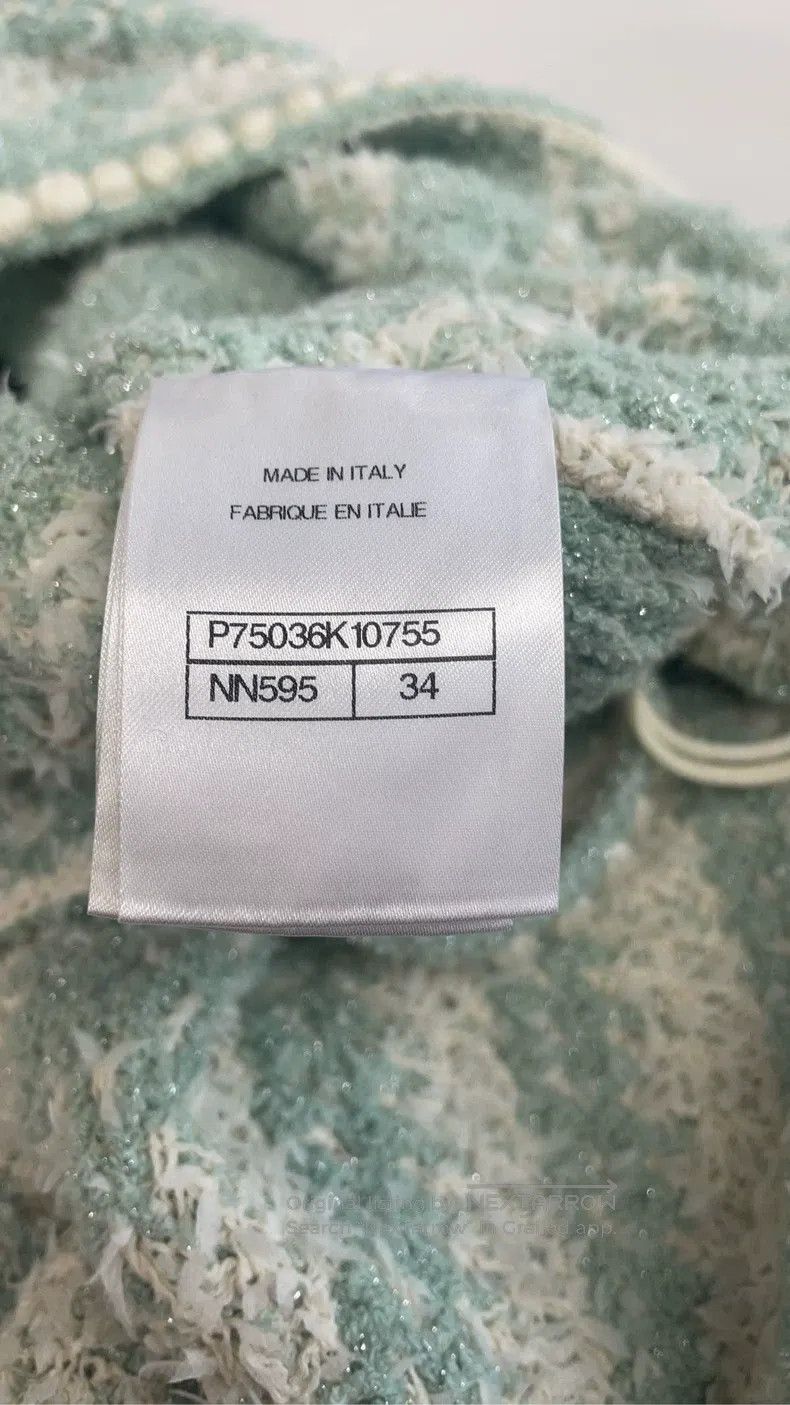 Chanel Chanel Mint green suspender skirt Size XXS / US 00 / IT 34 - 4 Thumbnail