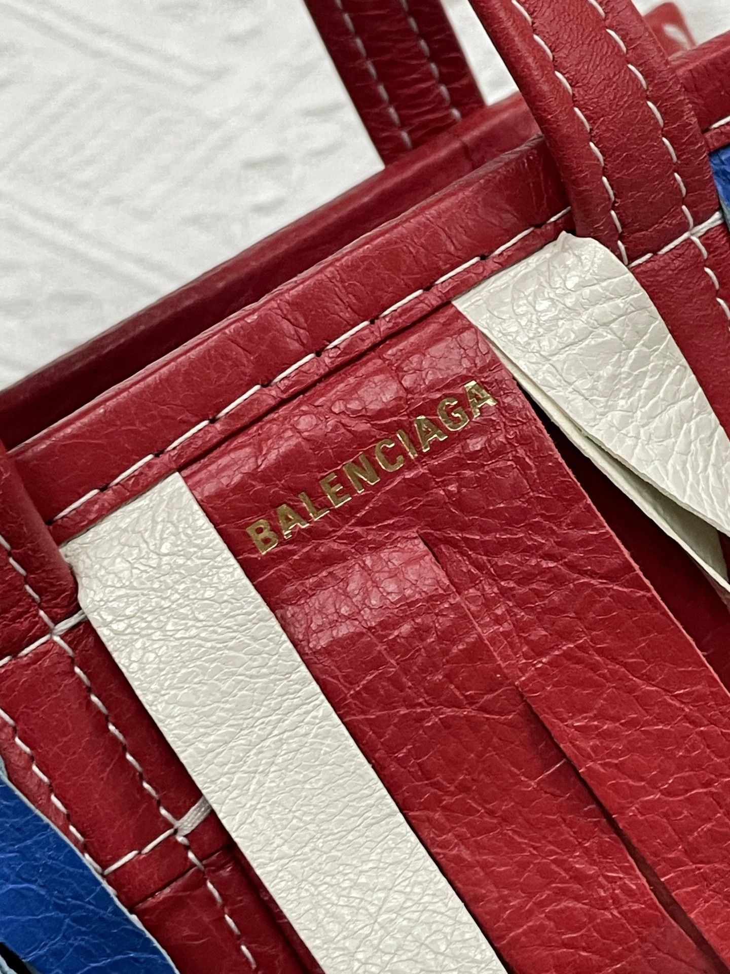 Balenciaga Balenciaga colorblock tassel tote/crossbody with strap Size ONE SIZE - 3 Thumbnail