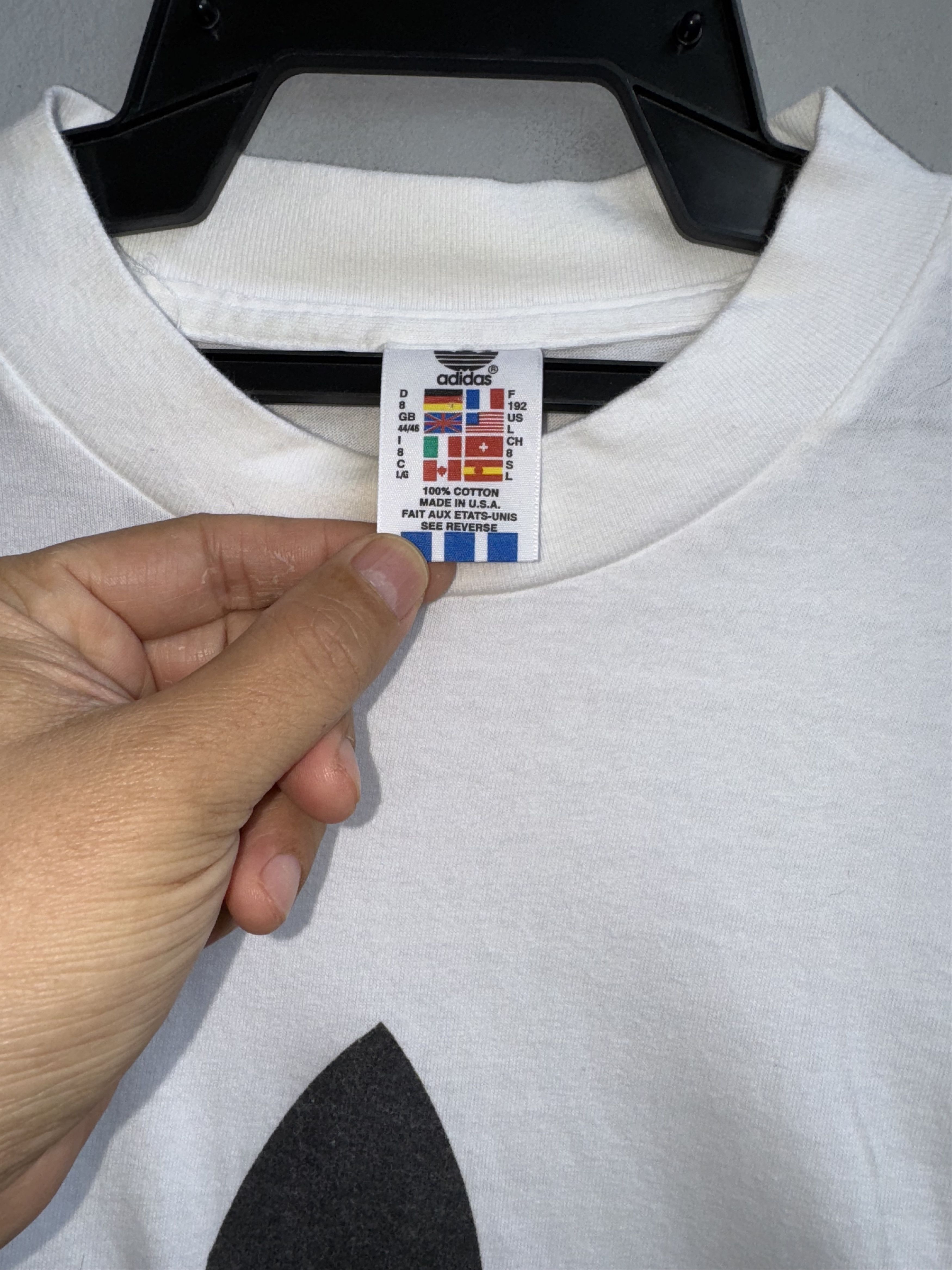 Adidas × Vintage Adidas Trefoil Vintage Shirt Size US L / EU 52-54 / 3 - 3 Thumbnail