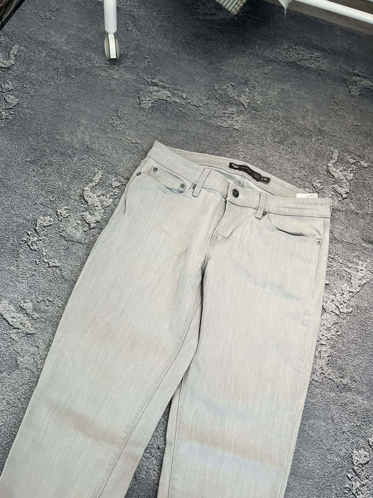 Vintage Vintage Slim Levis Jeans White - Retro Archive Style 28 Size US 28 / EU 44 - 5 Thumbnail