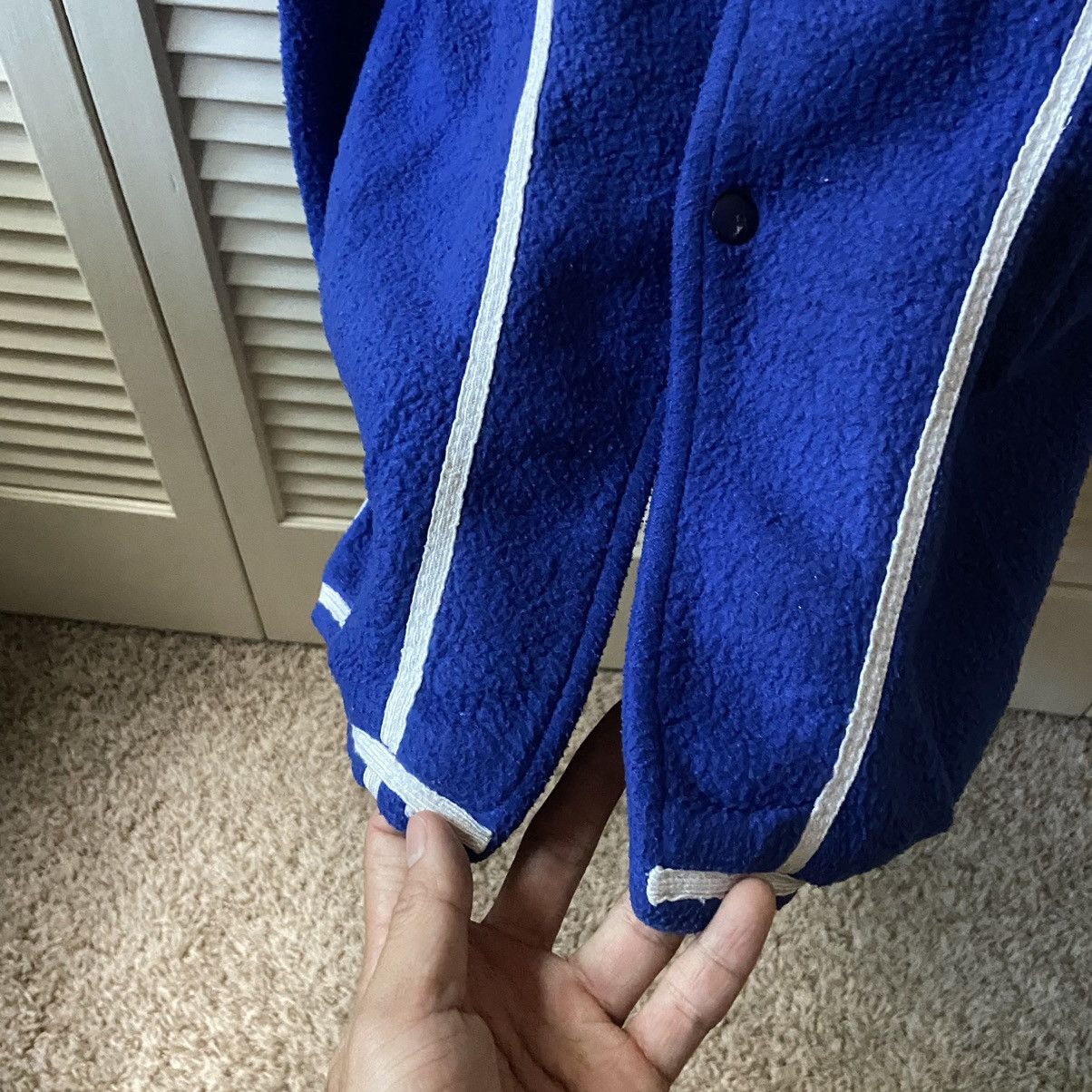 Vintage Vintage 50’s Era Blue Warm Up Terry Snap Shirt Jersey Size US S / EU 44-46 / 1 - 7 Thumbnail