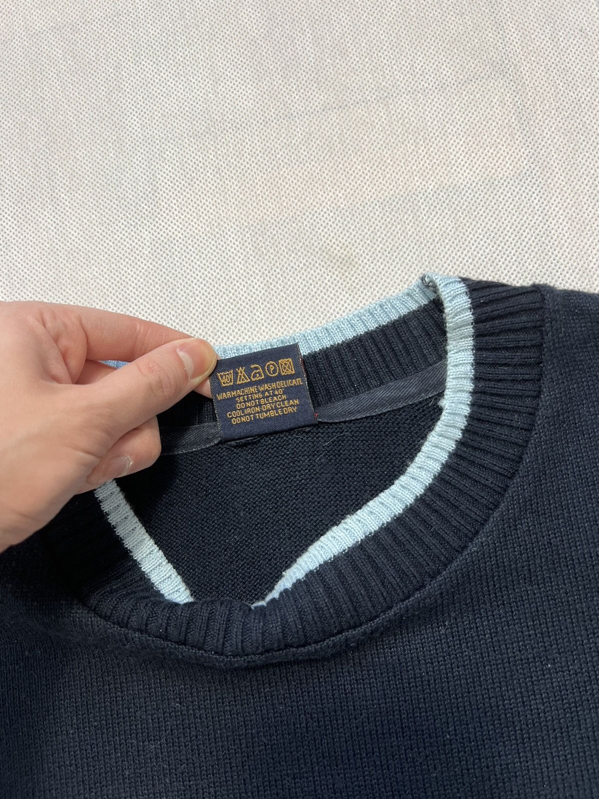 Paul & Shark × Vintage Sweater Paul & Shark big logo vintage 90’s Size US XL / EU 56 / 4 - 4 Thumbnail