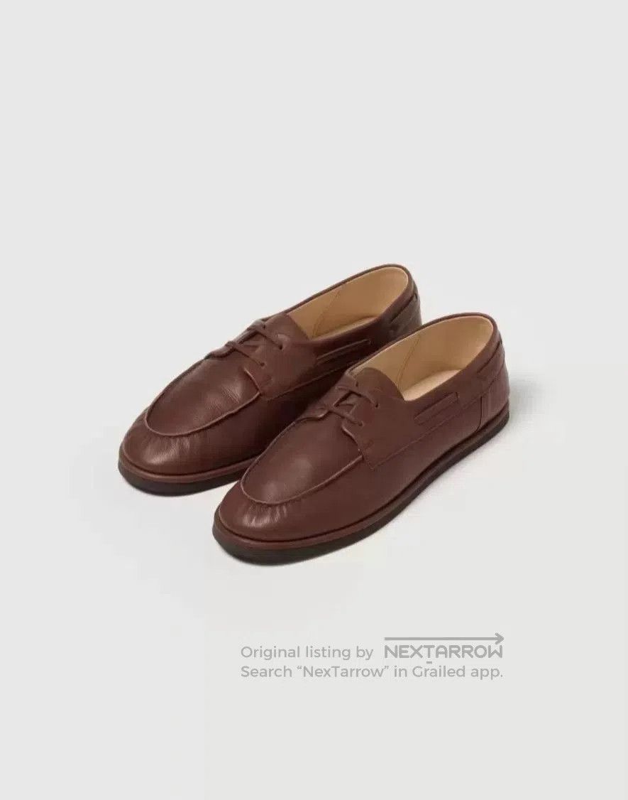 Auralee AURALEE SOFT LEATHER DECK SHOES. Size US 10 / EU 43 - 4 Thumbnail
