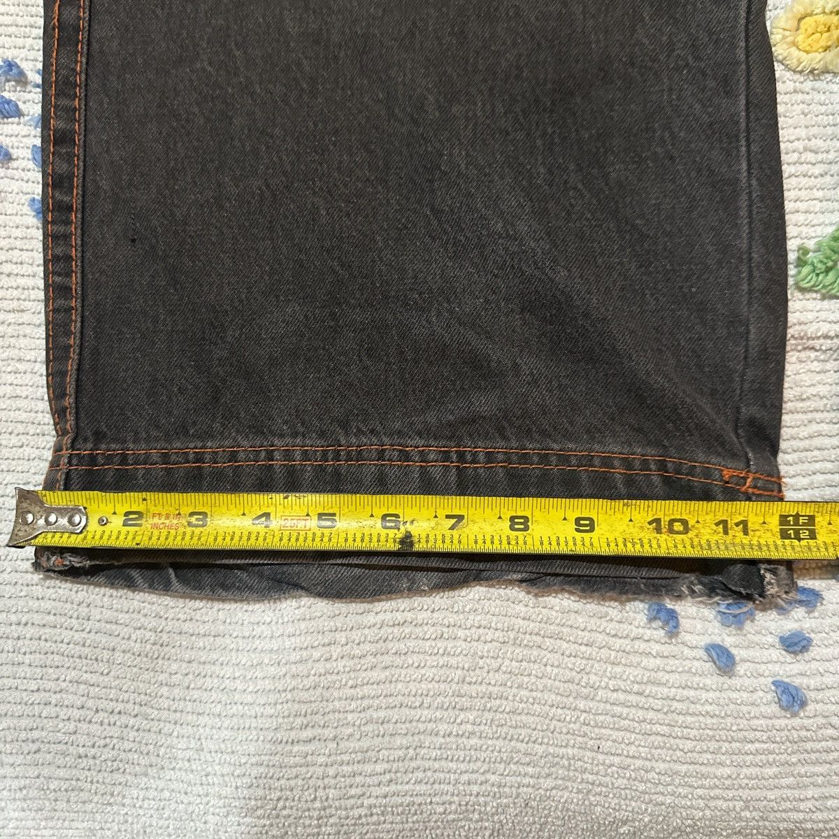 A.LAB A. LAB Black and Orange Baggy Cargo Pant Size US 30 / EU 46 - 3 Thumbnail